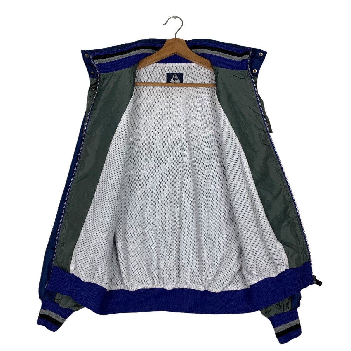 Le Coq Sportif LE COQ SPORTIF Colorblock Windbreaker Light Jacket #0093-C6 Size US L / EU 52-54 / 3 - 10 Thumbnail