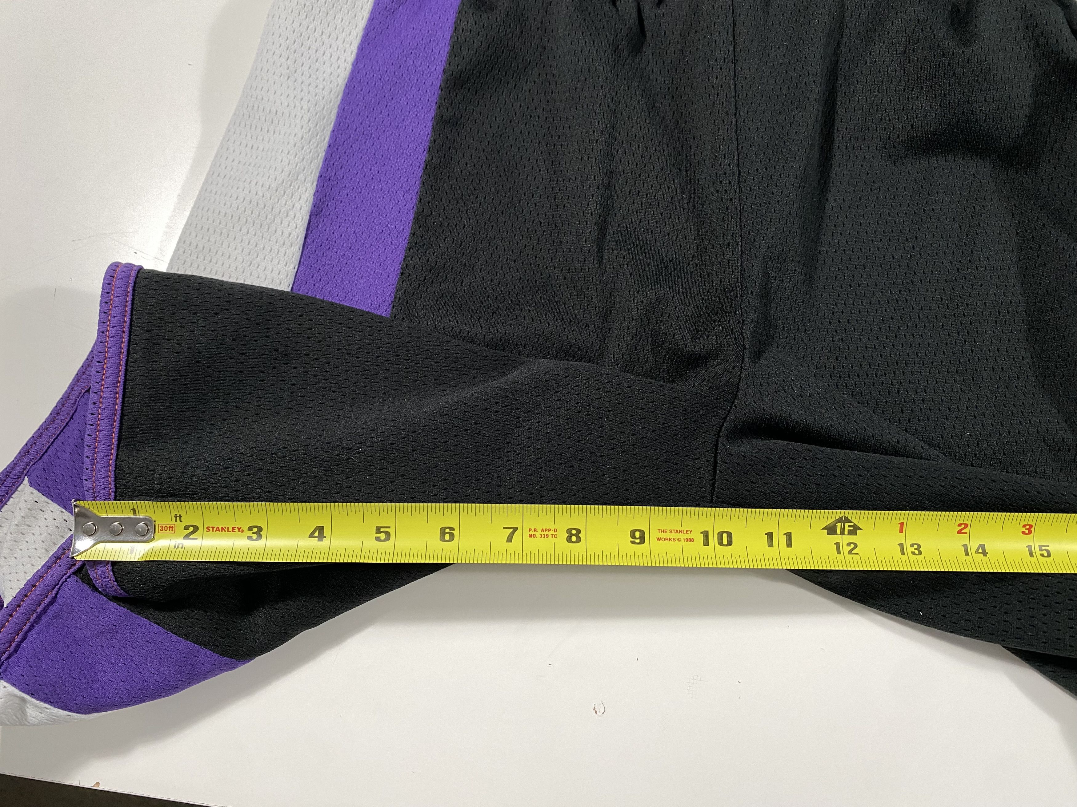Nike Vintage Nike CB34 Barkley Black / Purple Mesh Shorts Size US 32 / EU 48 - 7 Thumbnail