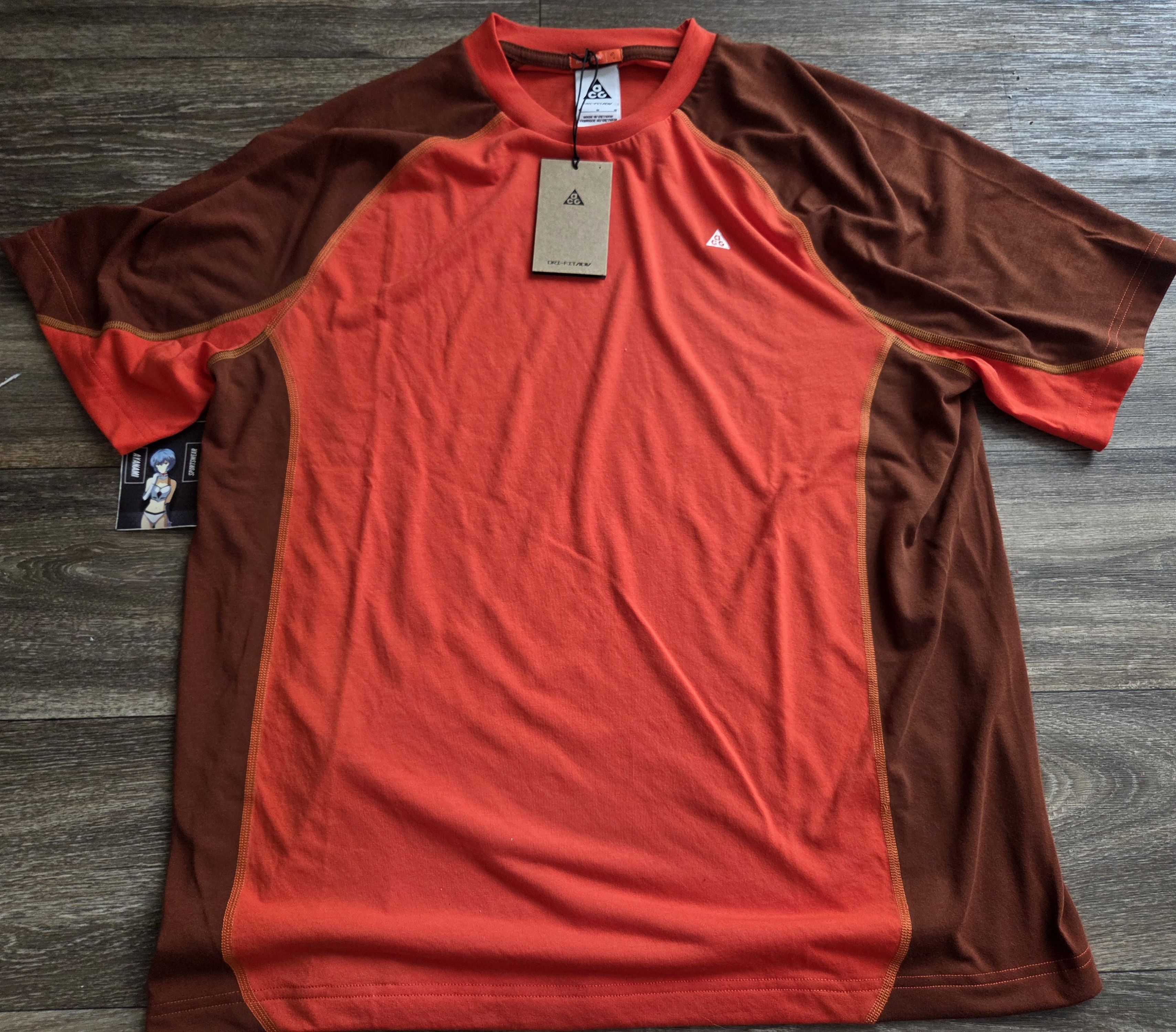 Nike ACG Goat Rocks Dri-Fit ADV UV Base Layer Short Sleeve Shirt Size US M / EU 48-50 / 2 - 1 Thumbnail