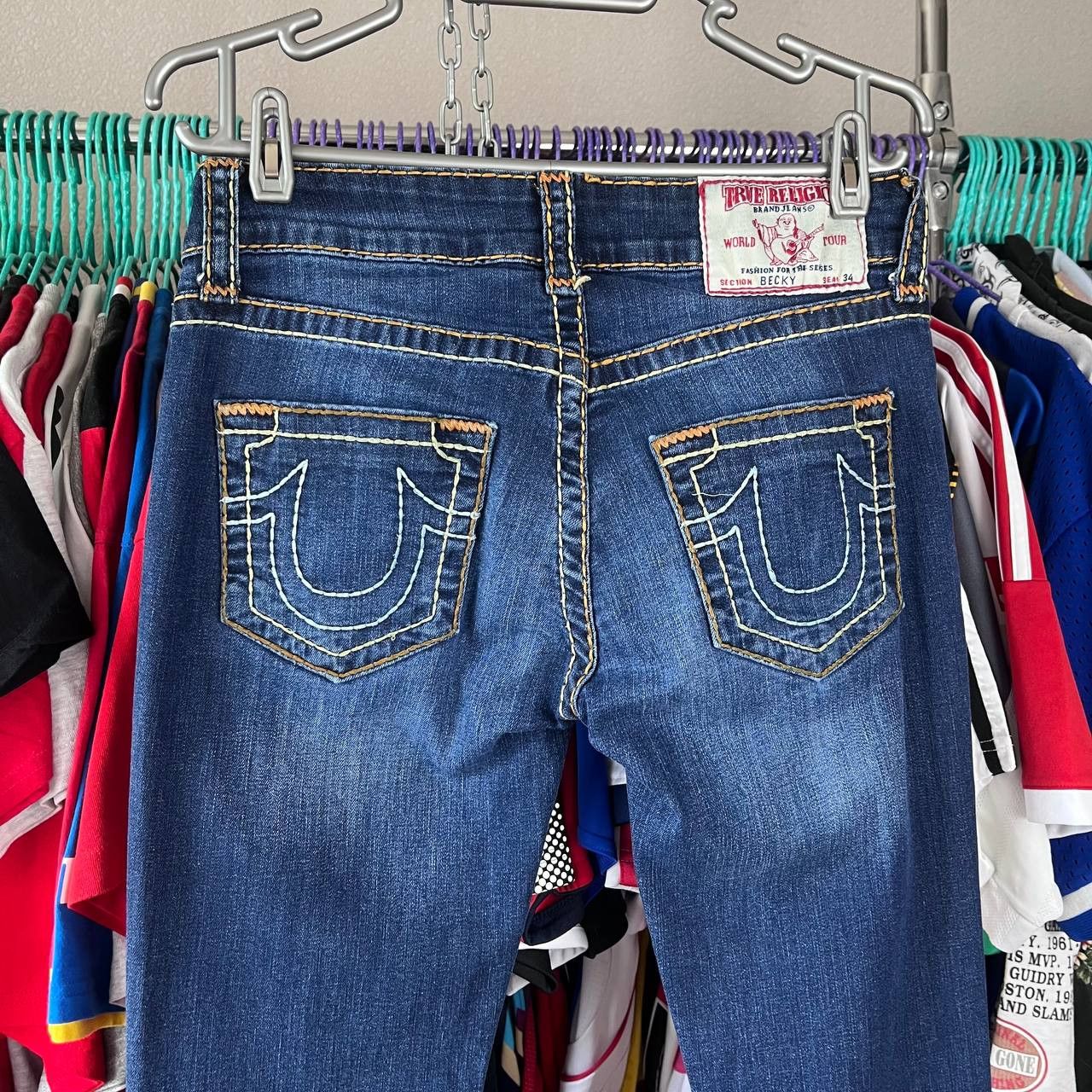 True Religion True Religion Becky Jeans Denim Pants Y2K Made in USA Size 30" / US 8 / IT 44 - 1 Thumbnail