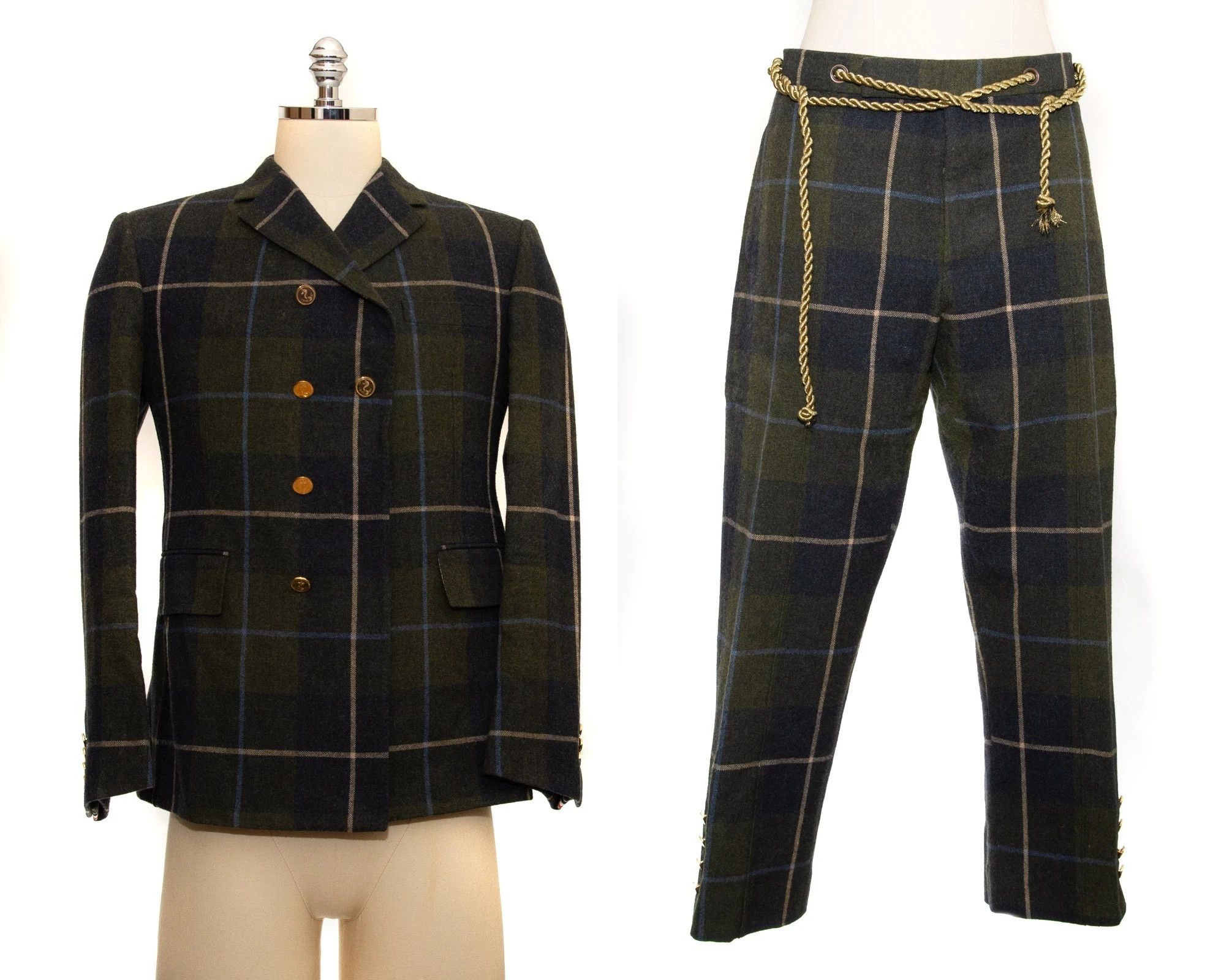 Thom Browne Thom Browne Plaid Wool Suit Size 42R - 1 Thumbnail