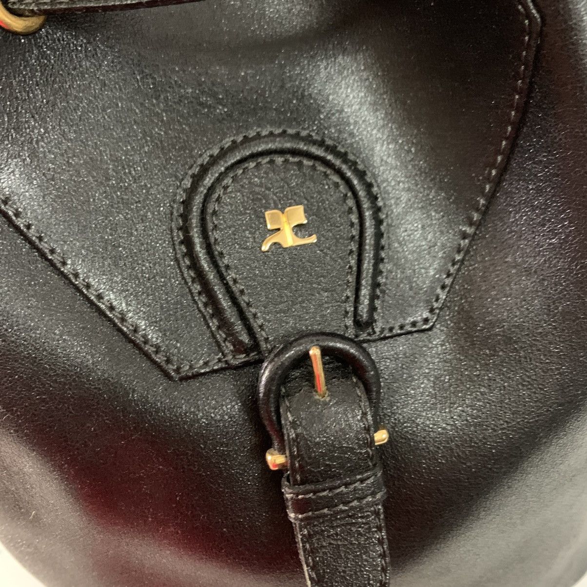 Courreges Courreges Leather Bucket Bag Size ONE SIZE - 11 Thumbnail