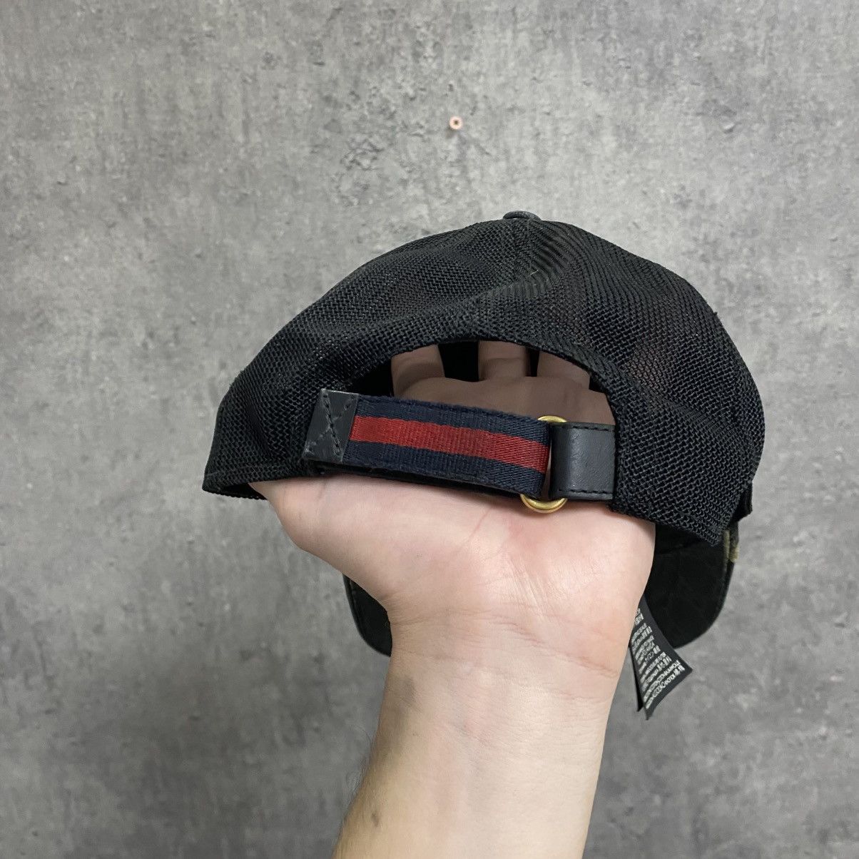 Gucci Gucci Snake Monogram Cap Hat Size ONE SIZE - 6 Thumbnail