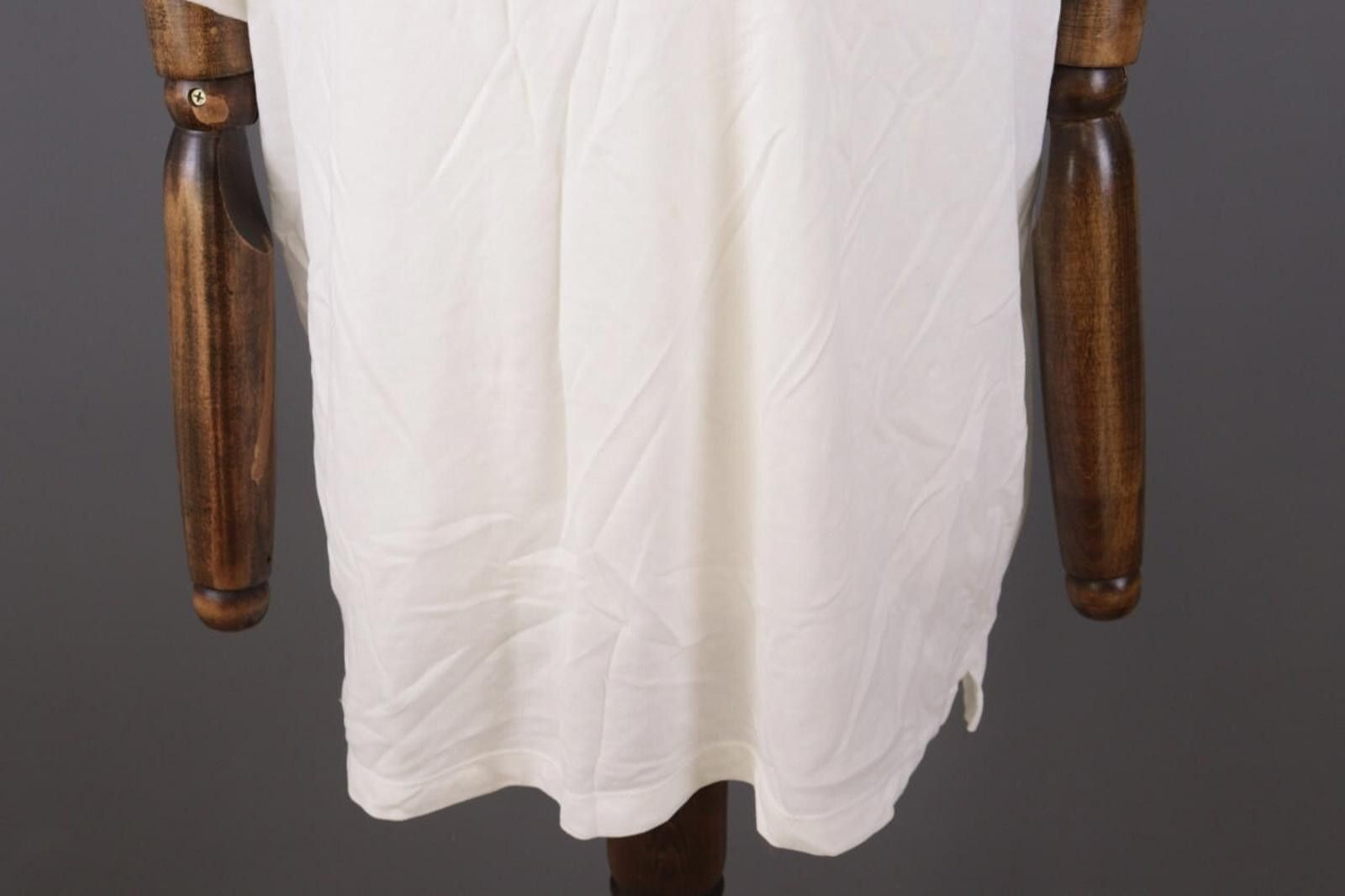 Lacoste Lacoste Regular Fit White Summer Polo Shirt Size 8 / 3XL Size US XXL / EU 58 / 5 - 3 Thumbnail