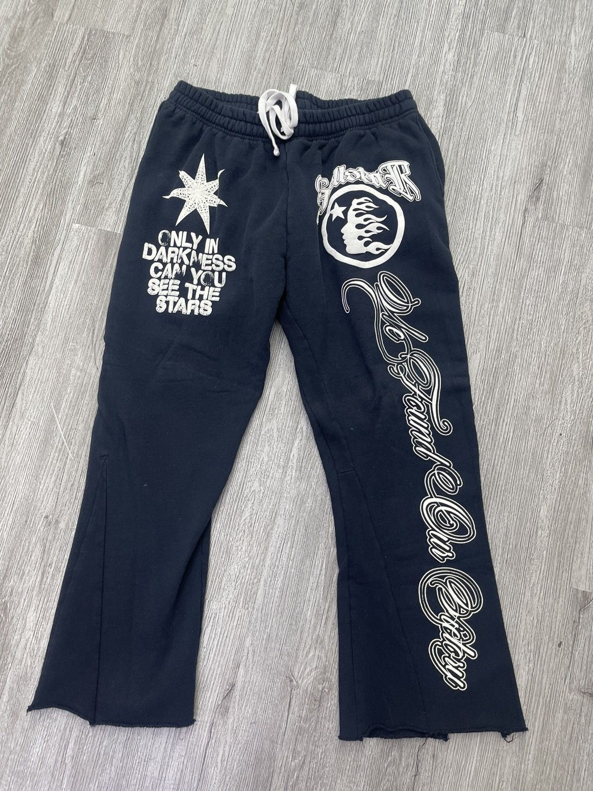 HELLSTAR Hellstar flare Sweatpants og collection Size US 34 / EU 50 - 1 Thumbnail