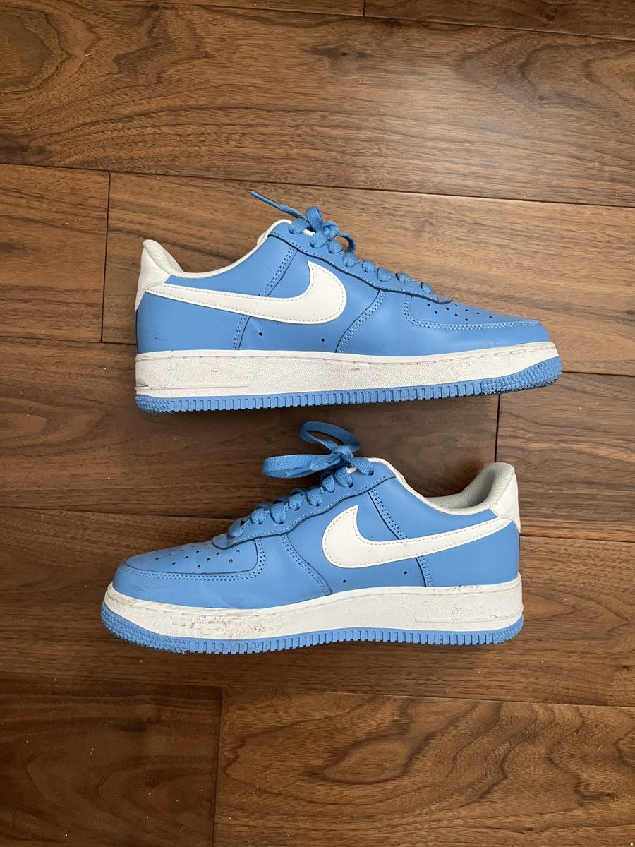Nike Air Force 1 ‘07 - University Blue Size US 8 / EU 41 - 6 Thumbnail