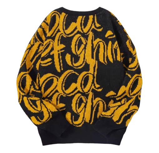Japanese Brand Streetwear Everything Good V-Neck Knitted Sweatshirt Size US XL / EU 56 / 4 - 2 Thumbnail