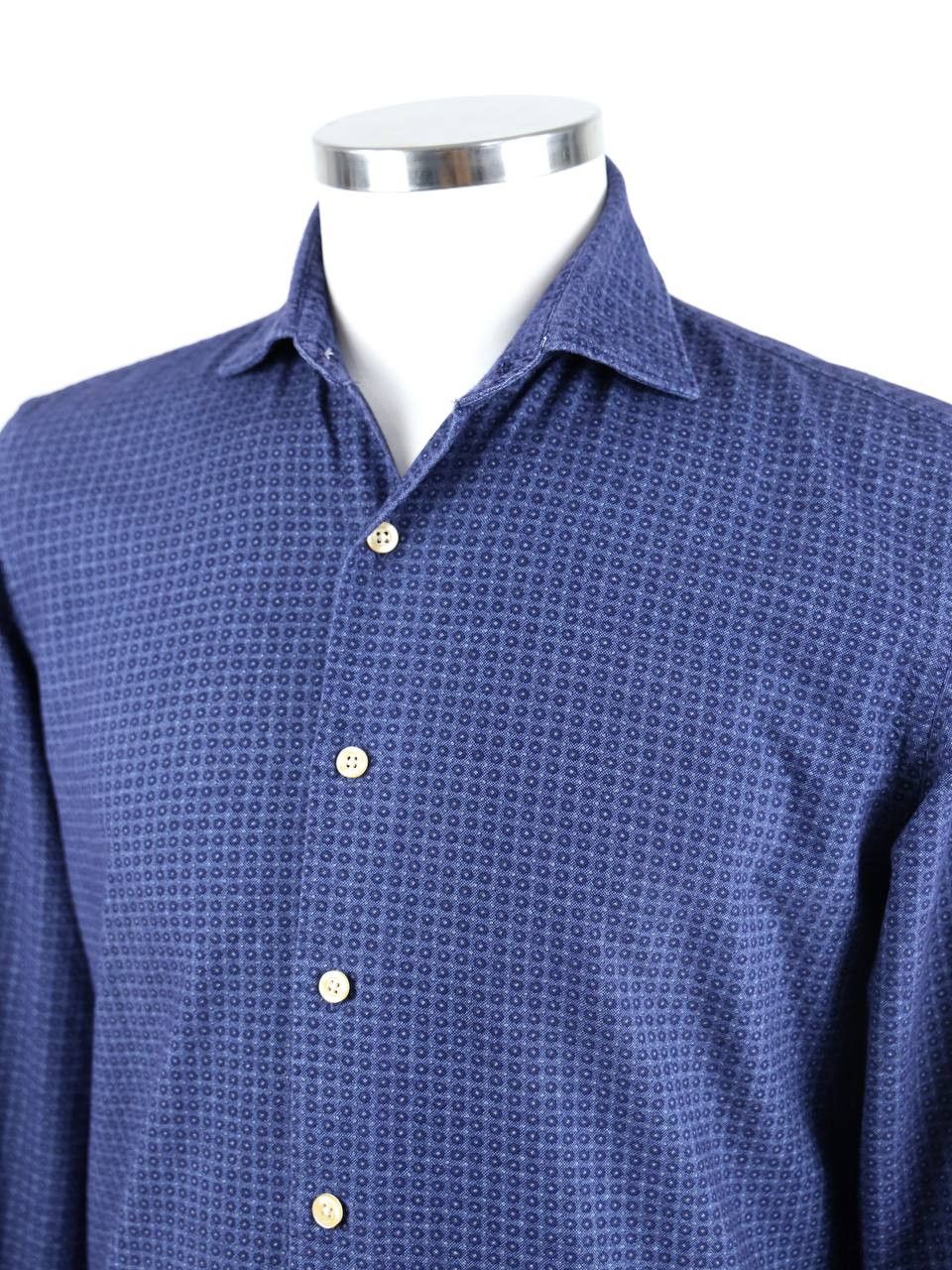 Boggi BOGGI MILANO Shirt cotton Size US M / EU 48-50 / 2 - 3 Thumbnail