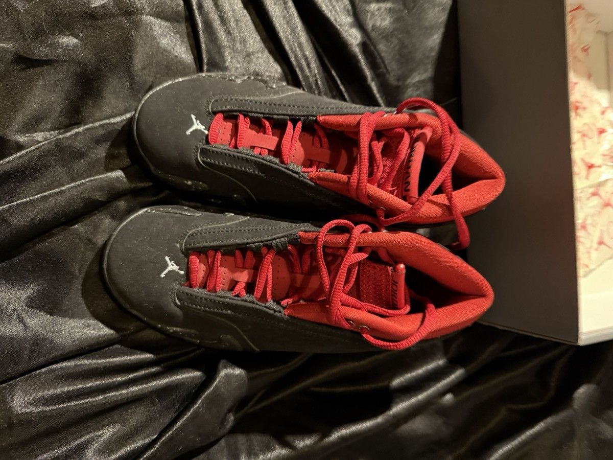 Jordan Brand 2021 Wmns Air Jordan 14 Retro Low 'Red Lipstick' Size US 6.5 / IT 36.5 - 3 Thumbnail