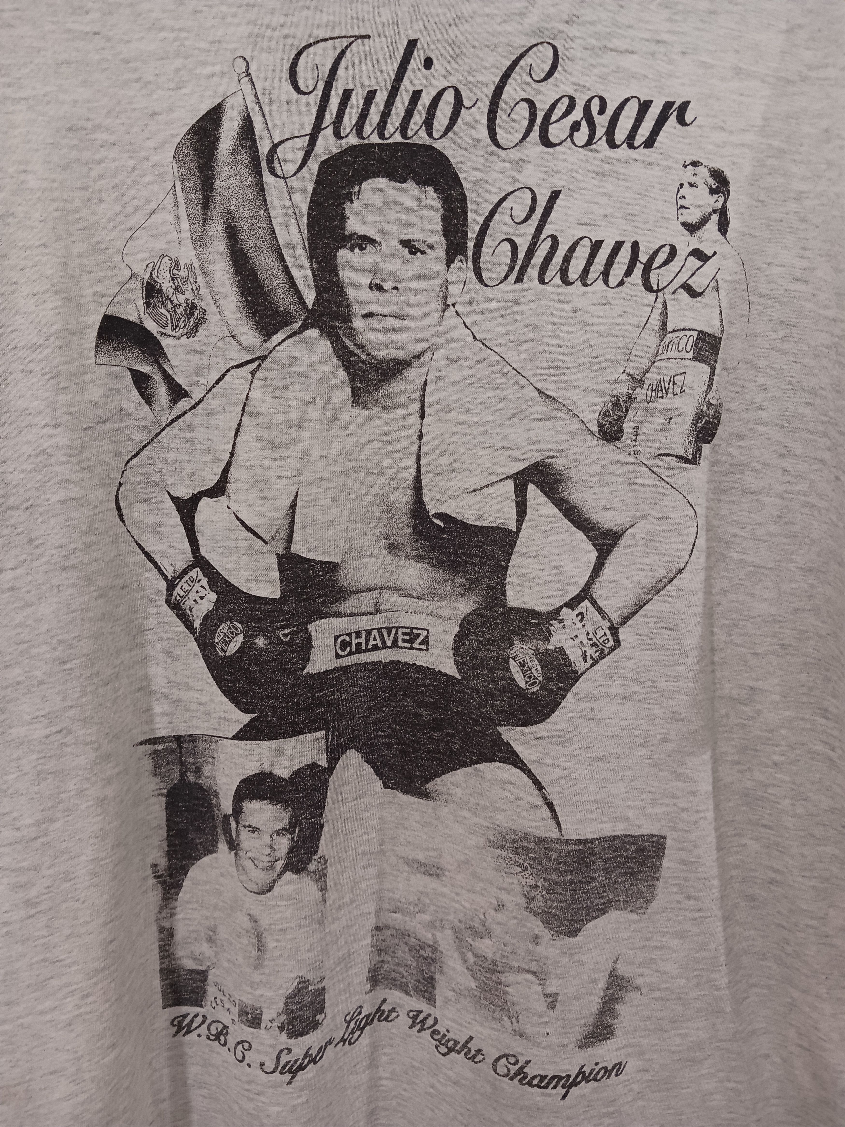 Vintage Julio Cesar Chavez "Remember The Alamodome" 1993 Vintage Tee Size US L / EU 52-54 / 3 - 4 Thumbnail