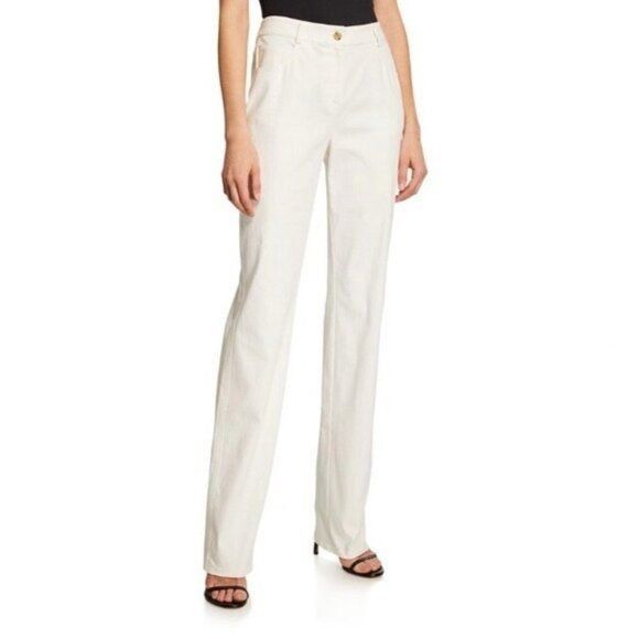 St. John St. John Sport Essentials Pants 10 Twill High Gold Hardware Size 32" / US 10 / IT 46 - 1 Thumbnail