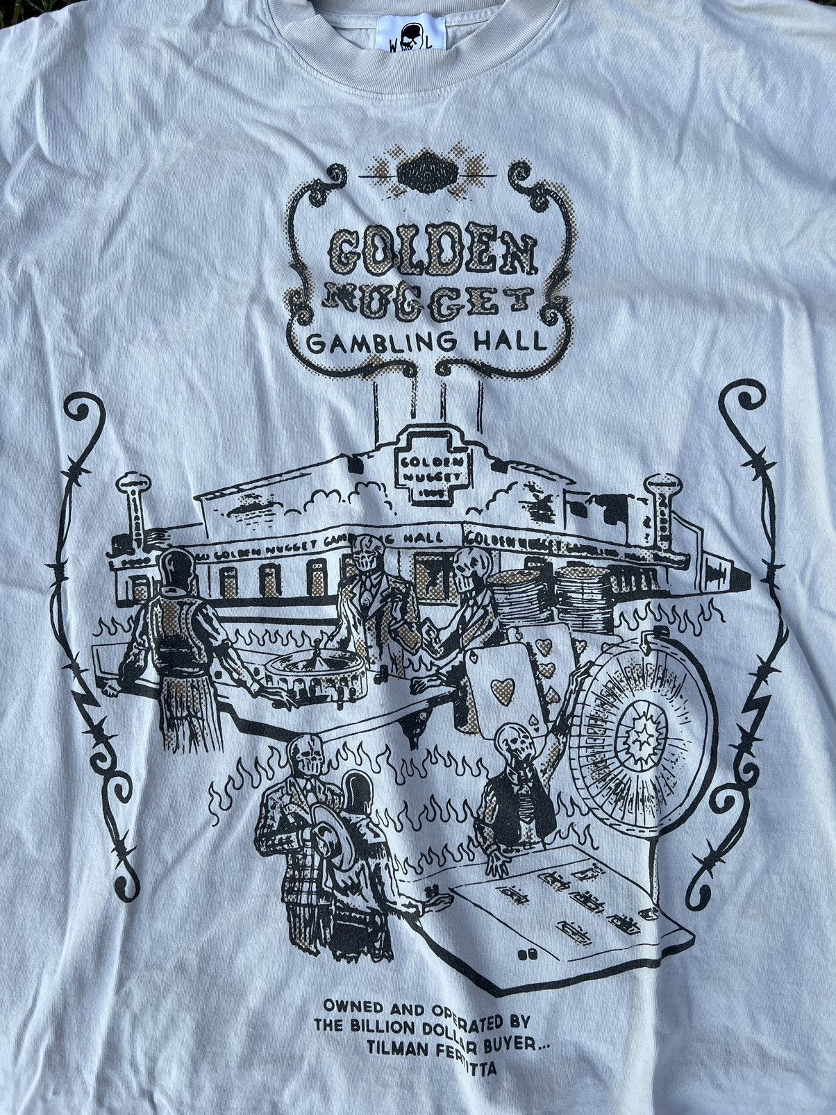 Warren Lotas RARE Warren Lotas Golden Nugget Gambling Hall T Shirt Size US XL / EU 56 / 4 - 2 Thumbnail