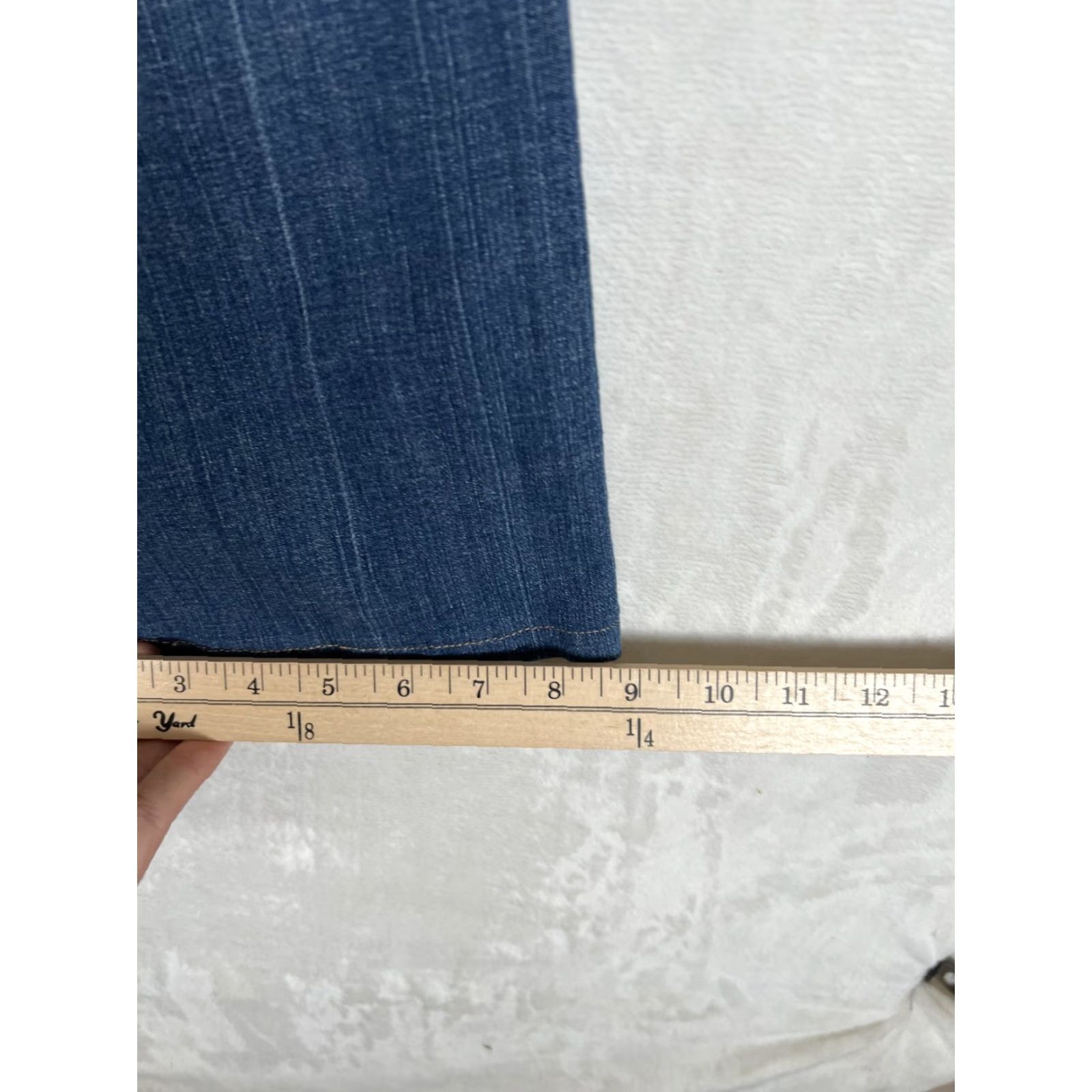 Levi's Levi's 515 Bootcut Jeans Women's 8 Blue Medium Wash Mid Rise Denim Altered Size 30" / US 8 / IT 44 - 3 Thumbnail