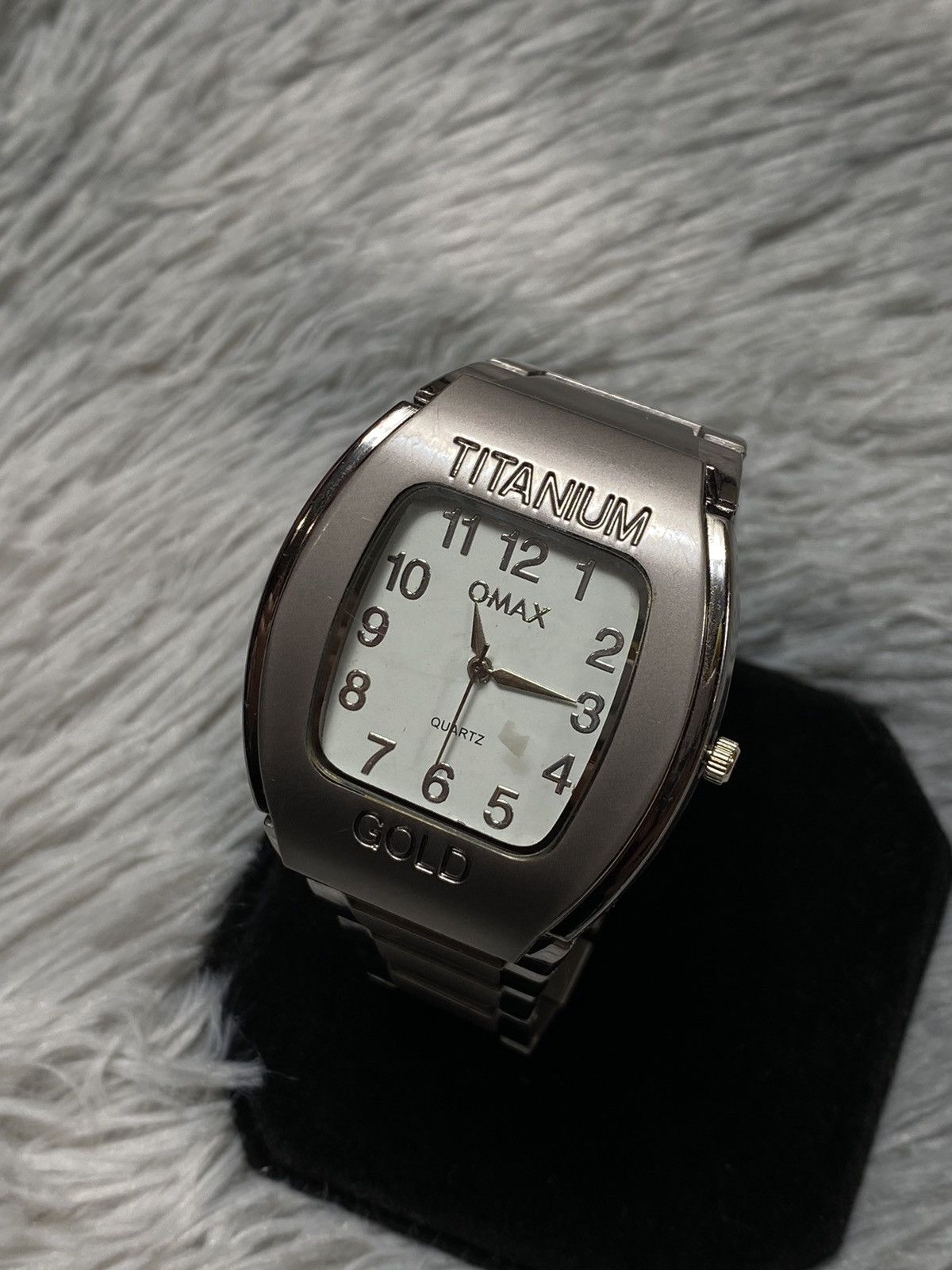 Jewelry × Vintage Titanium Omax Quartz Watch - Japanese Brand Size ONE SIZE - 4 Thumbnail