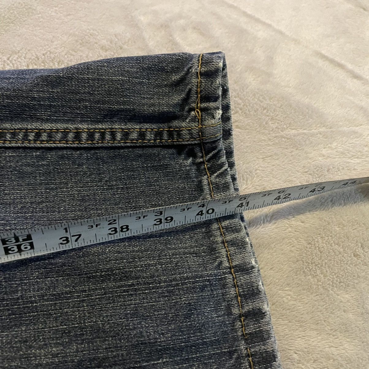 Levi's Vintage Levis 569 Straight Leg Jeans Mens 42x30 Blue Y2K Size US 42 / EU 58 - 10 Thumbnail