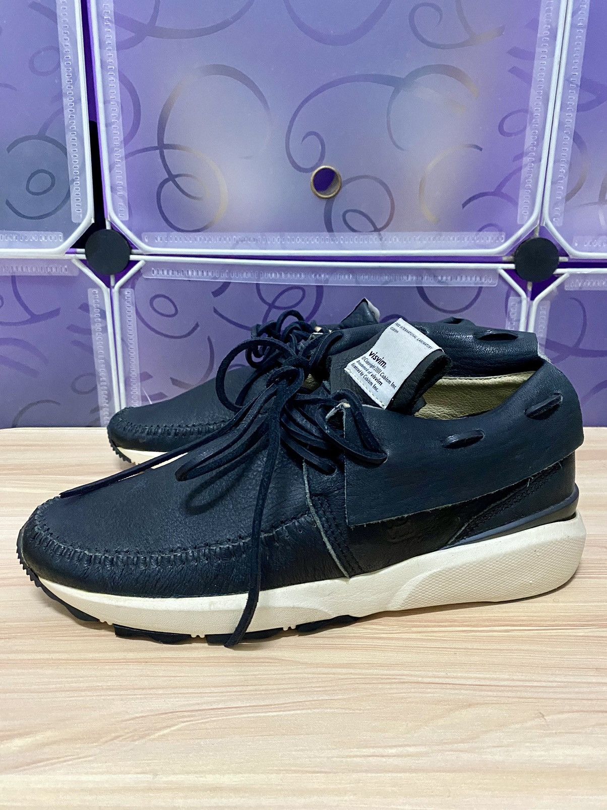 Visvim 2001 Visvim G. Reservation Black Leather shoes Size US 8 / EU 41 - 10 Thumbnail