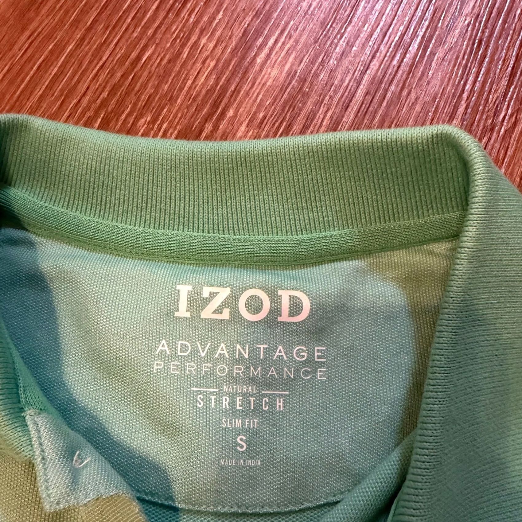 Izod IZOD Advantage Performance Polo Shirt Mens Small Slim Jade Cream NWT Jade Cream Polo Shirt Slim Fit Golf Sportswear Classic Jade Cream Mens Small NWT Size US S / EU 44-46 / 1 - 2 Thumbnail