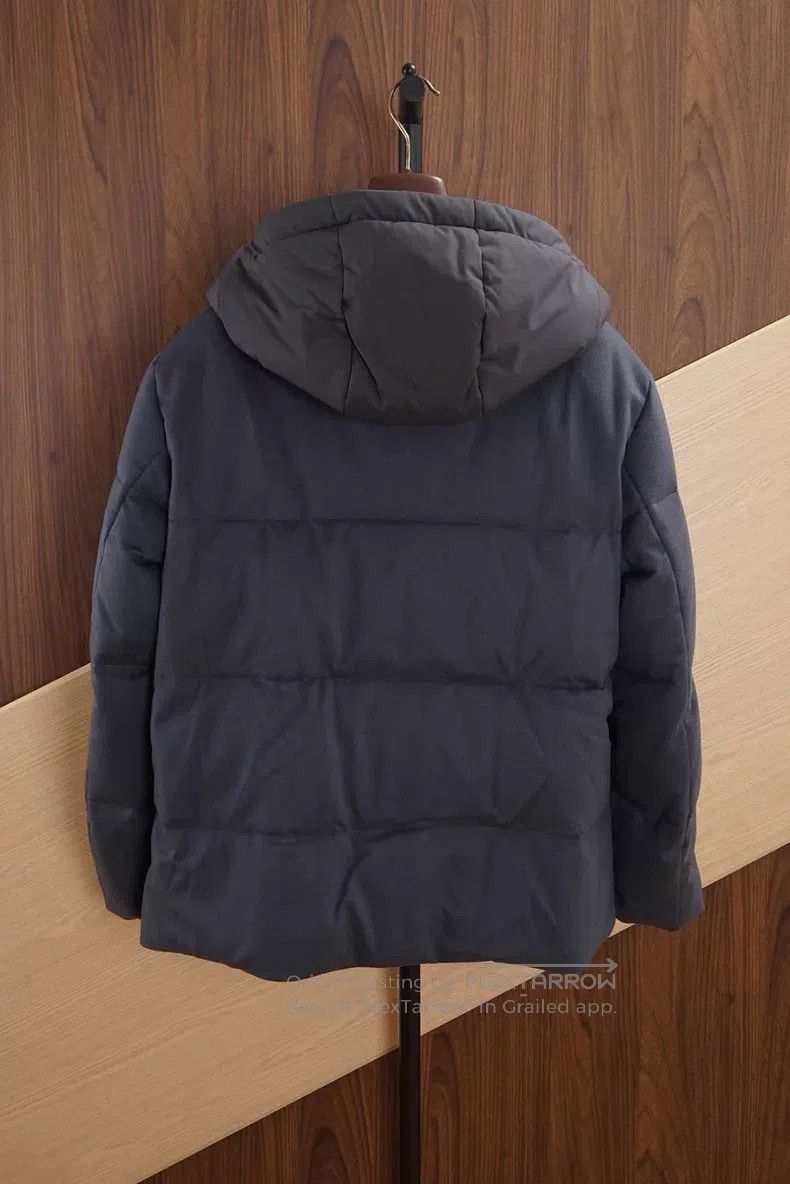 Loro Piana Loro Piana Men's Hooded Down Jacket Size US S / EU 44-46 / 1 - 2 Thumbnail