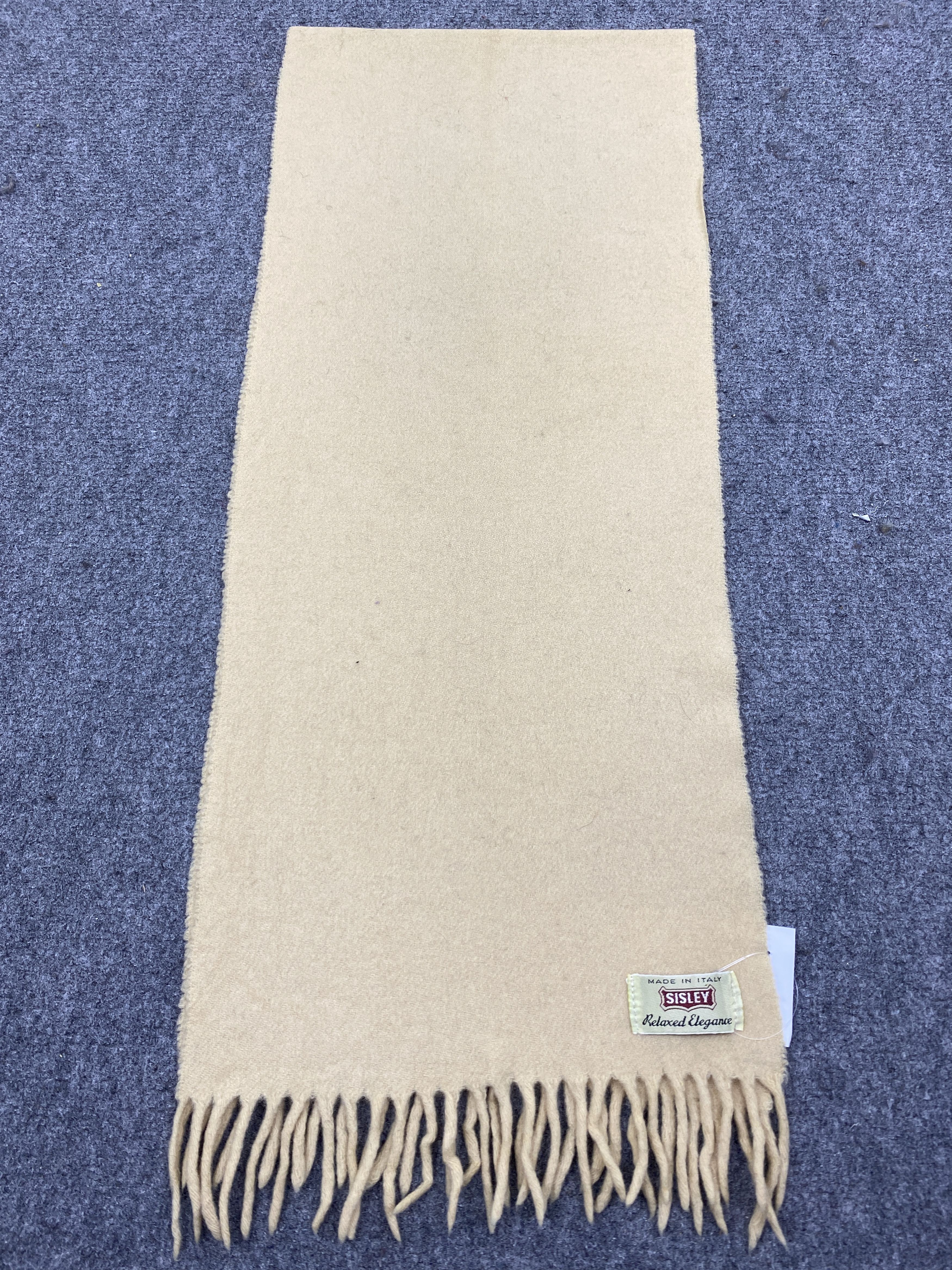 Other Sisley Italian Designer Scarf / Muffler / Neckwear SC0287 Size ONE SIZE - 3 Thumbnail
