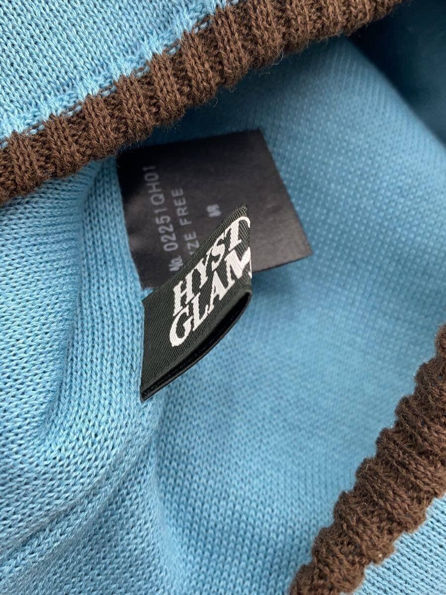 Hysteric Glamour "VINYL JUNKIE" Knit Beanie Size ONE SIZE - 4 Thumbnail