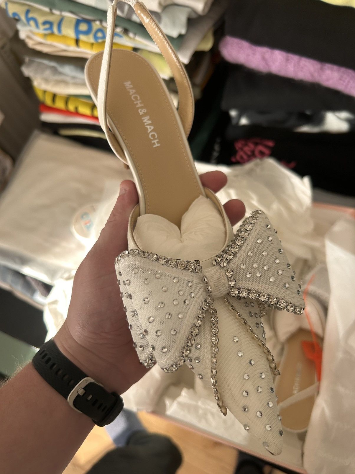 MACH & MACH Mach & Mach Le Cadeau Slingbacks Size US 8 / IT 38 - 2 Thumbnail