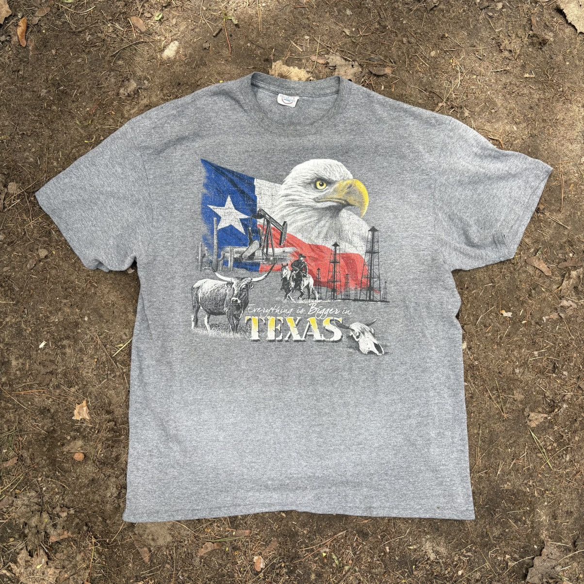 Vintage Vintage texas america T-shirt Size US L / EU 52-54 / 3 - 1 Thumbnail