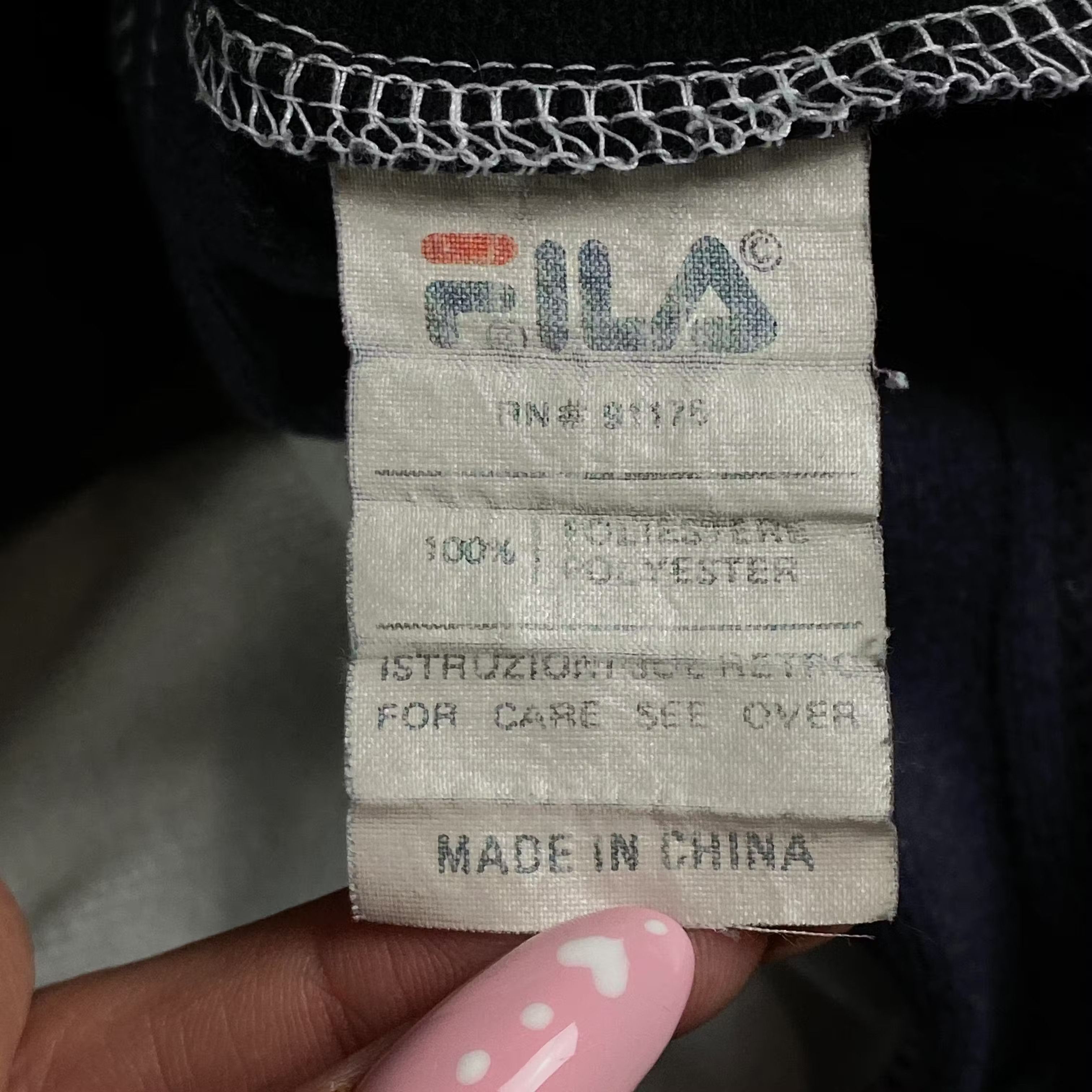 Fila × Vintage Mens Fila Vintage Track Jacket Hoodies Size M Size US M / EU 48-50 / 2 - 8 Thumbnail