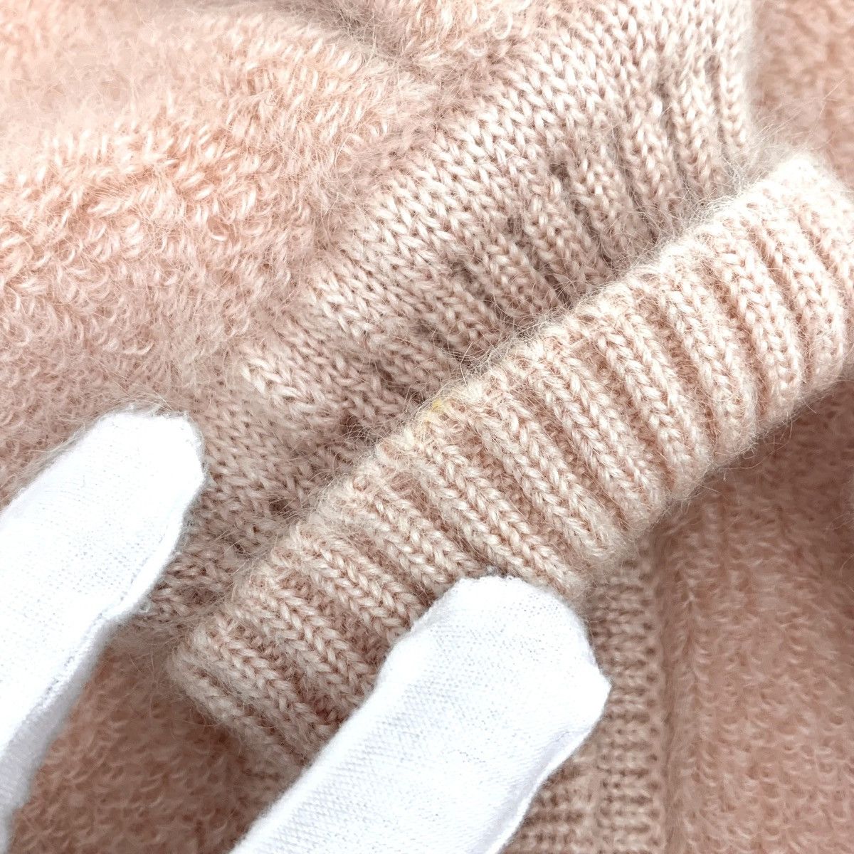 Fendi Fendi Pink Logo Mohair Long Sleeve Knitwear K26WX Size XL / US 12-14 / IT 48-50 - 9 Thumbnail