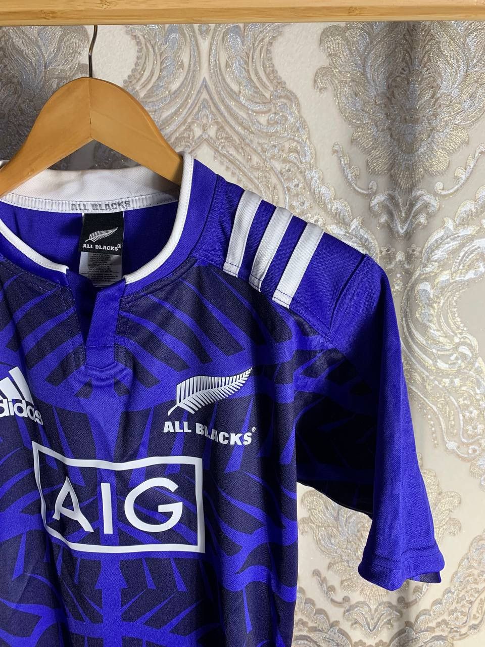 Adidas VINTAGE ADIDAS ALL BLACKS NEW ZEALAND RUGBY JERSEY Y2K 90s Size US S / EU 44-46 / 1 - 3 Thumbnail