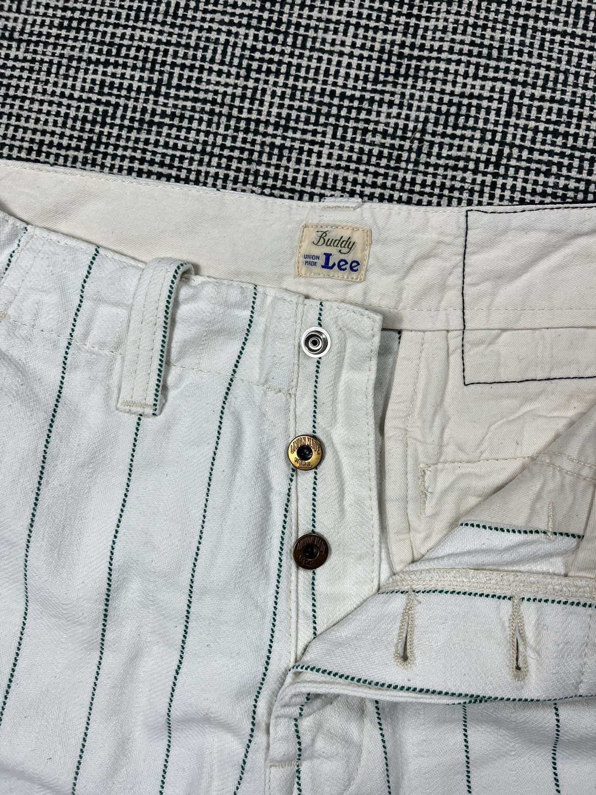 Lee rare Buddy Lee “Coca Cola” striped jeans Japan reproduction Size US 32 / EU 48 - 7 Thumbnail