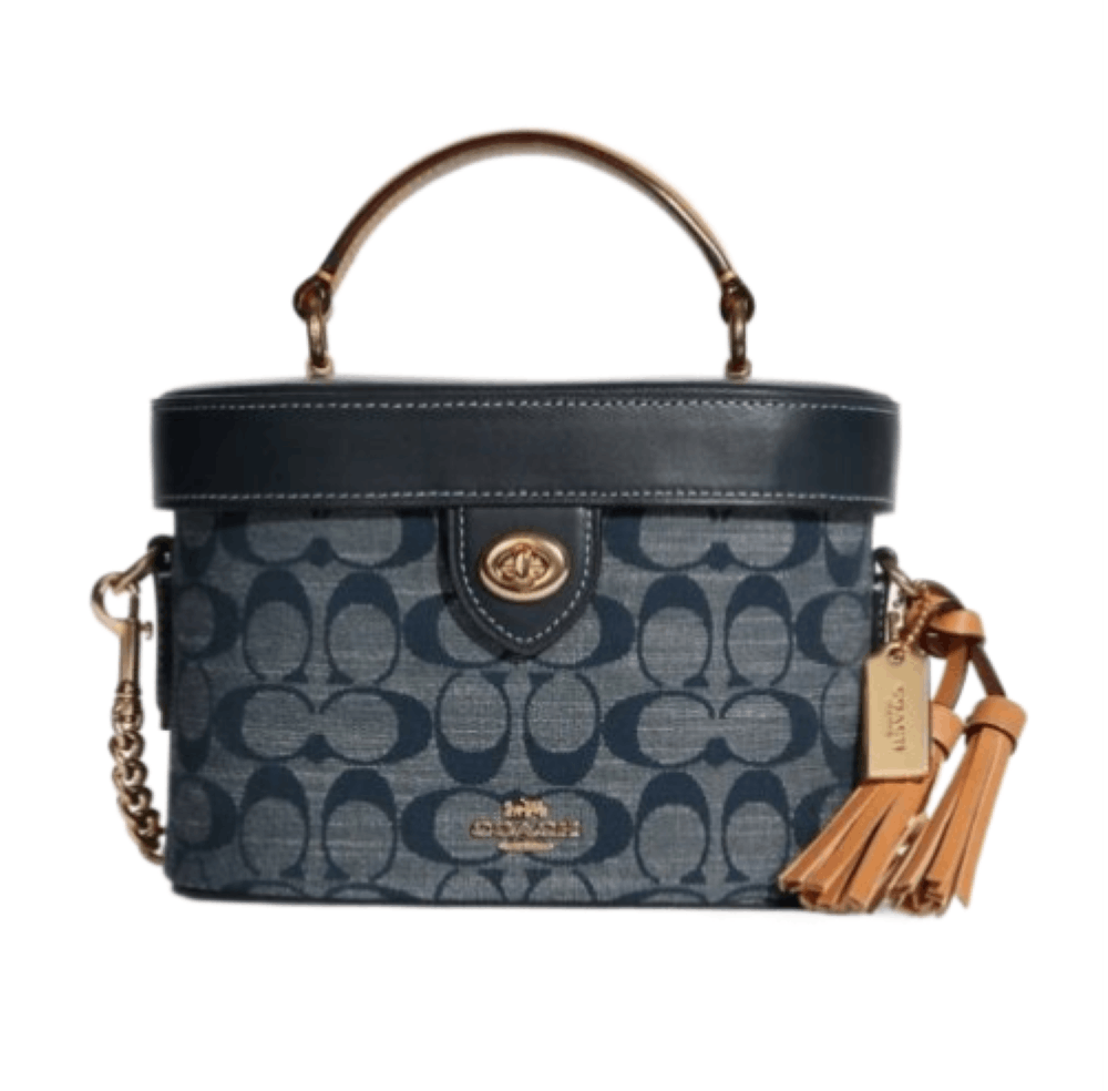 Coach Coach C8165 Gold/Denim Multi Kay Crossbody Size ONE SIZE - 1 Thumbnail