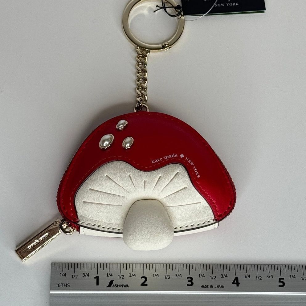 Kate Spade Kate Spade 3d Mushroom Bag Charm Keychain New Size ONE SIZE - 6 Thumbnail