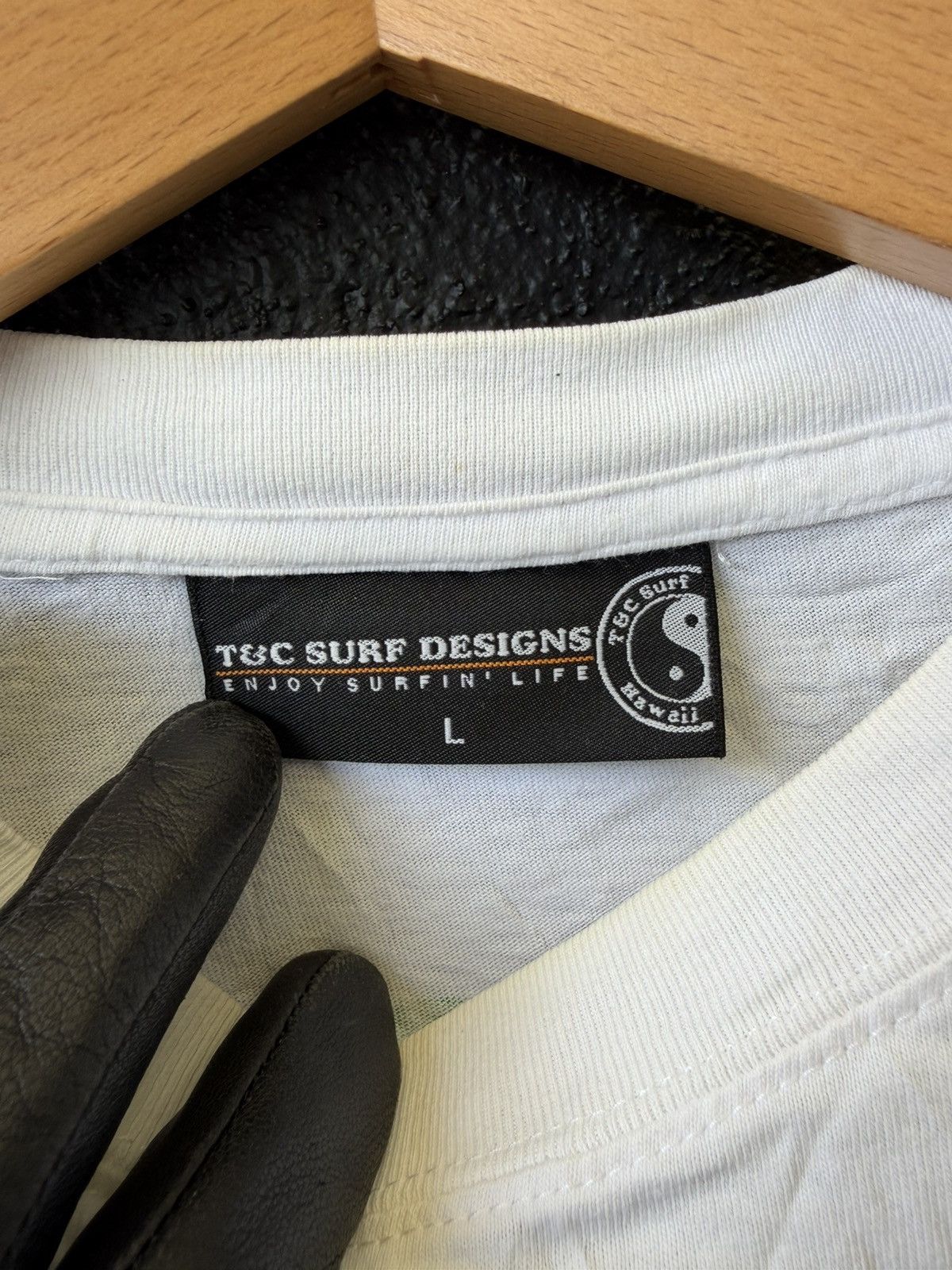 Sun Surf Vintage T&C Surf Designs Hawaii Yin-Yang Long Sleeve T-Shirt Size US L / EU 52-54 / 3 - 6 Thumbnail