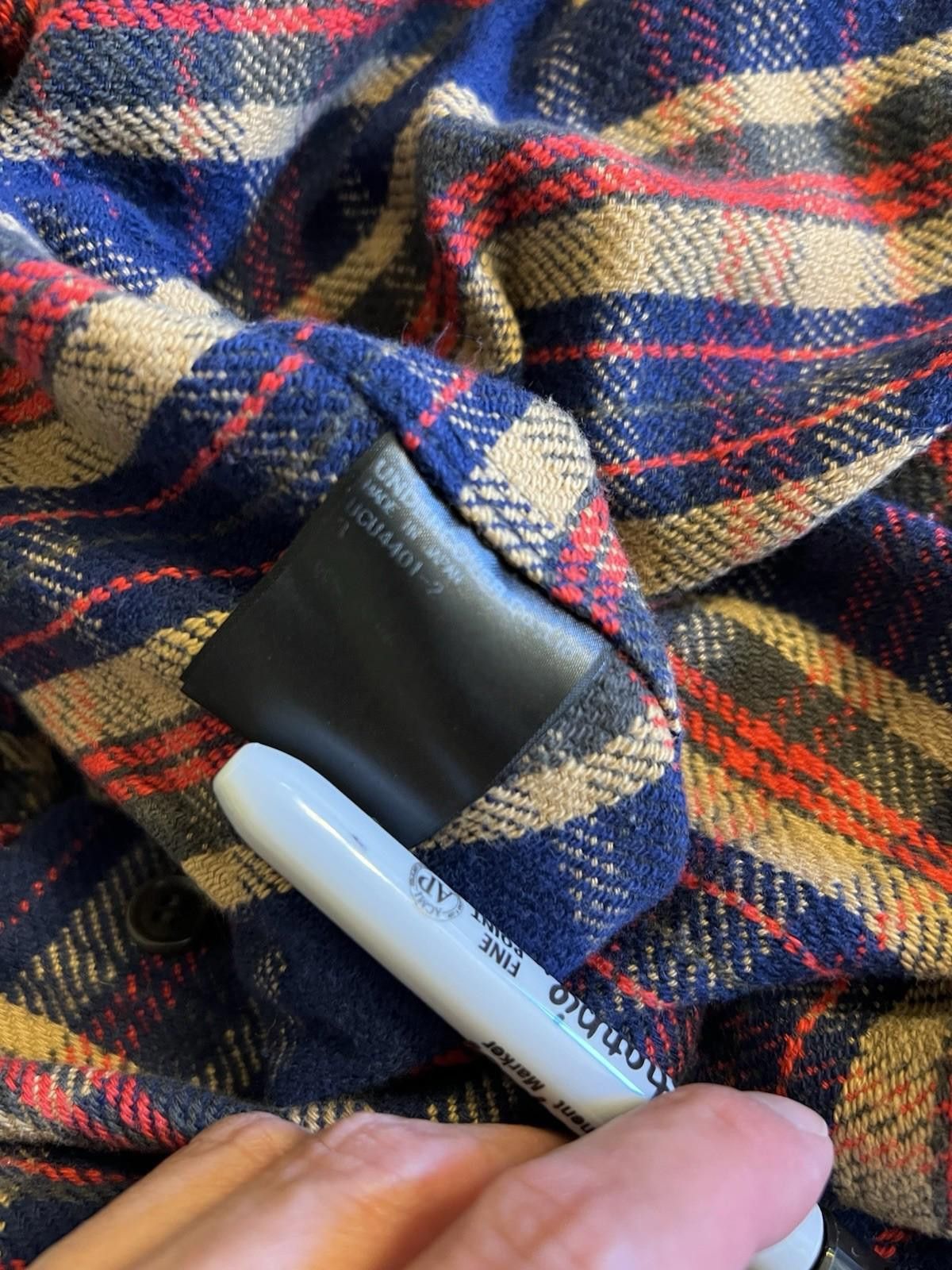 Undercover Undercover Jun Takahashi Oversized Flannel Plaid Shirt Size US L / EU 52-54 / 3 - 6 Thumbnail