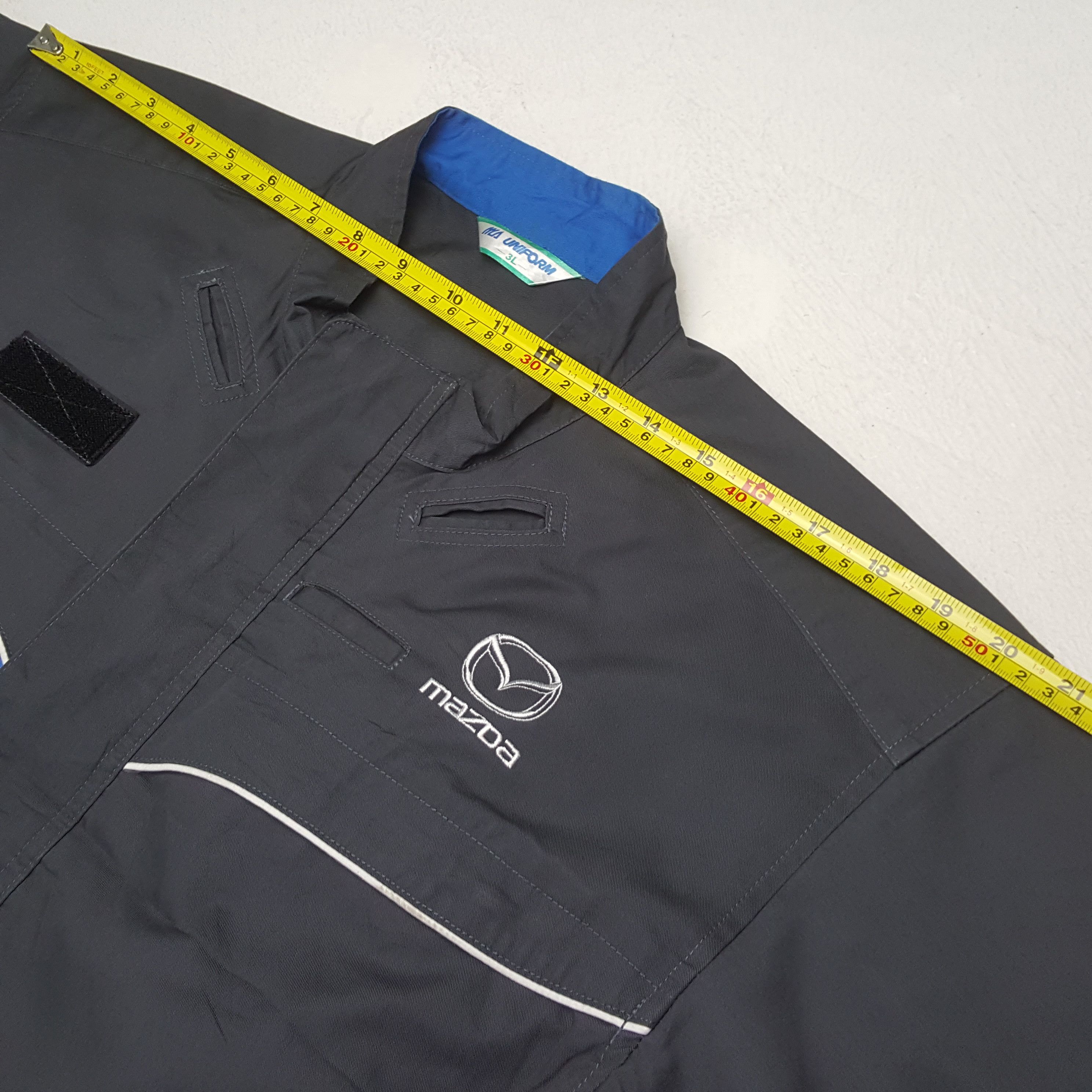 Vintage Mazda Japanese Motorsports Coverall Jacket C300N18 Size US M / EU 48-50 / 2 - 9 Thumbnail