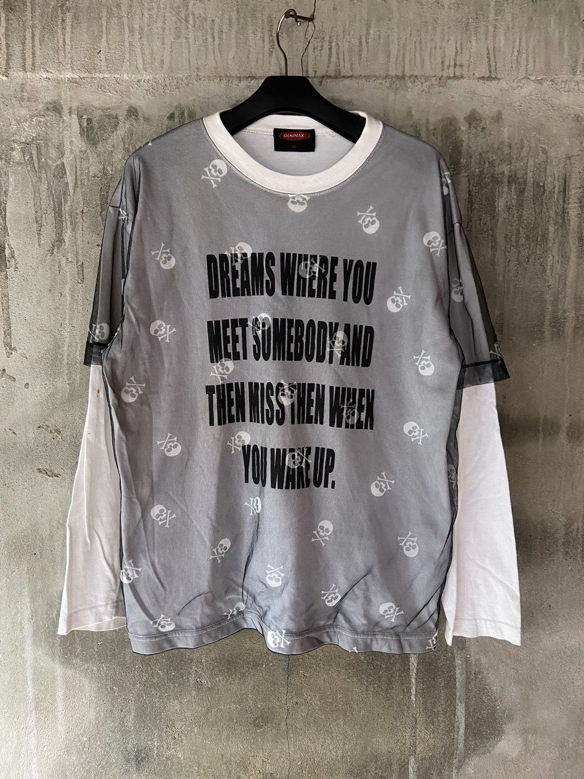 Isamu Katayama Backlash JAPANESE PUNK DOUBLE LAYER POEM LONG SLEEVE Size US M / EU 48-50 / 2 - 1 Thumbnail