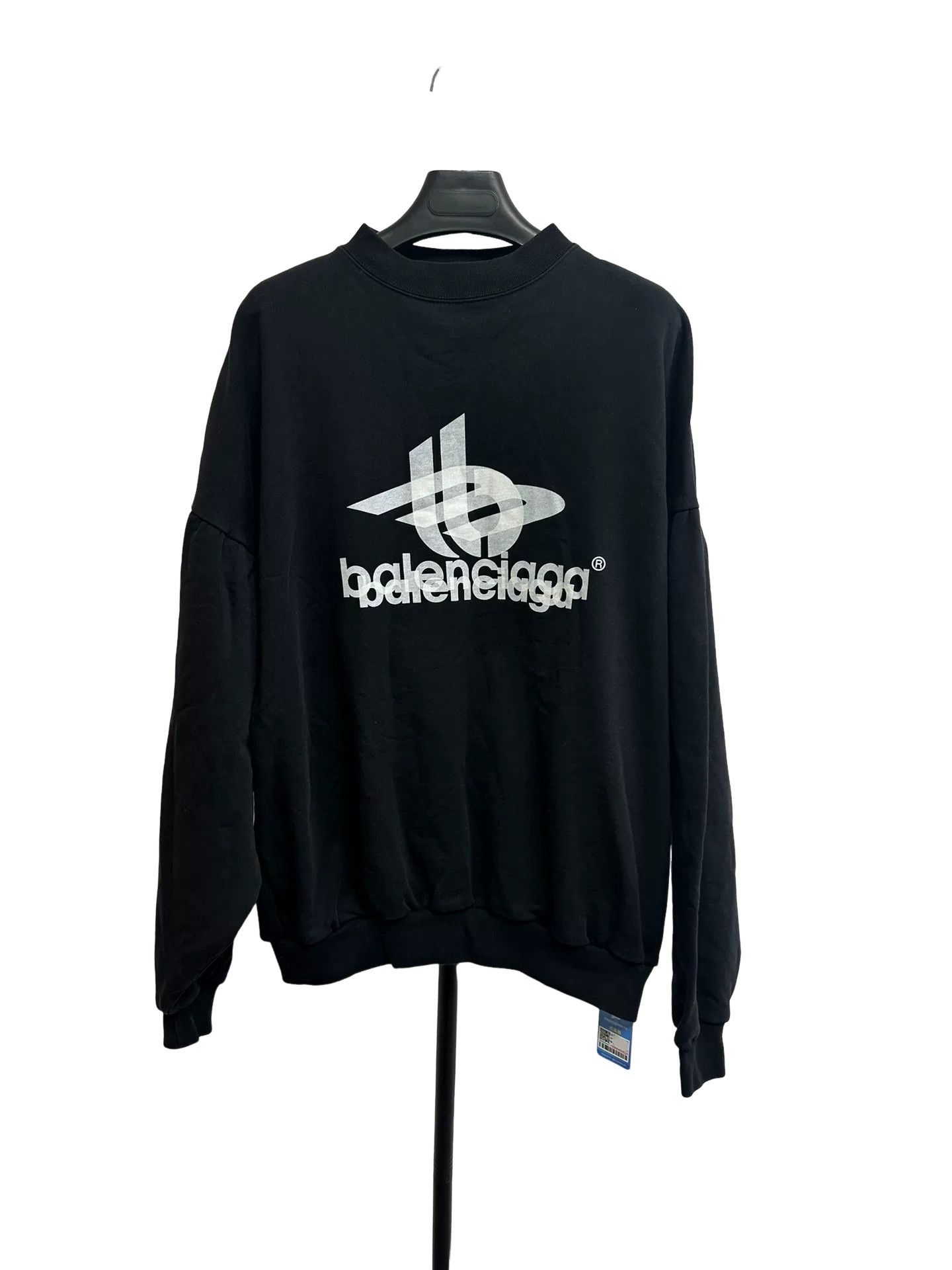 Balenciaga Balenciaga Graphic Logo Sweatshirt Size 1 Size US S / EU 44-46 / 1 - 1 Thumbnail
