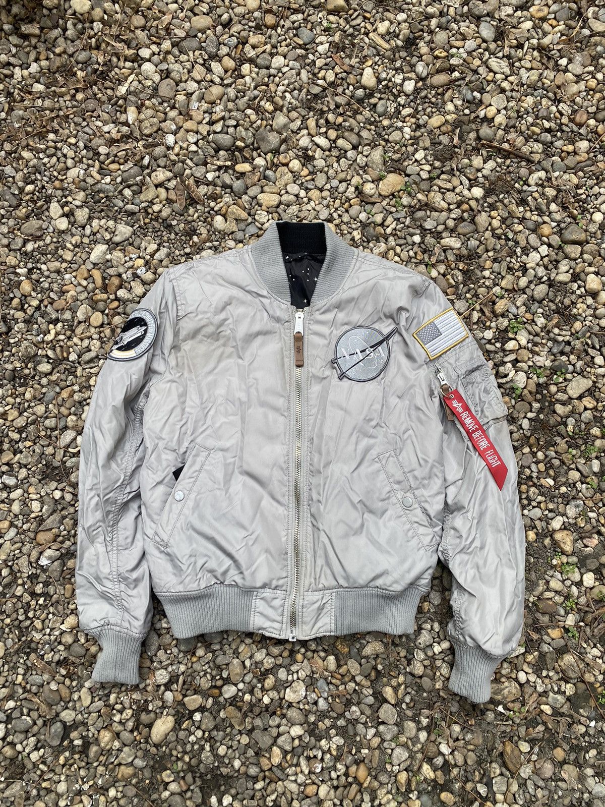 Alpha Industries Alpha Industries Reversibel Star Sky Embroidered Logo Bomber Size US M / EU 48-50 / 2 - 1 Thumbnail