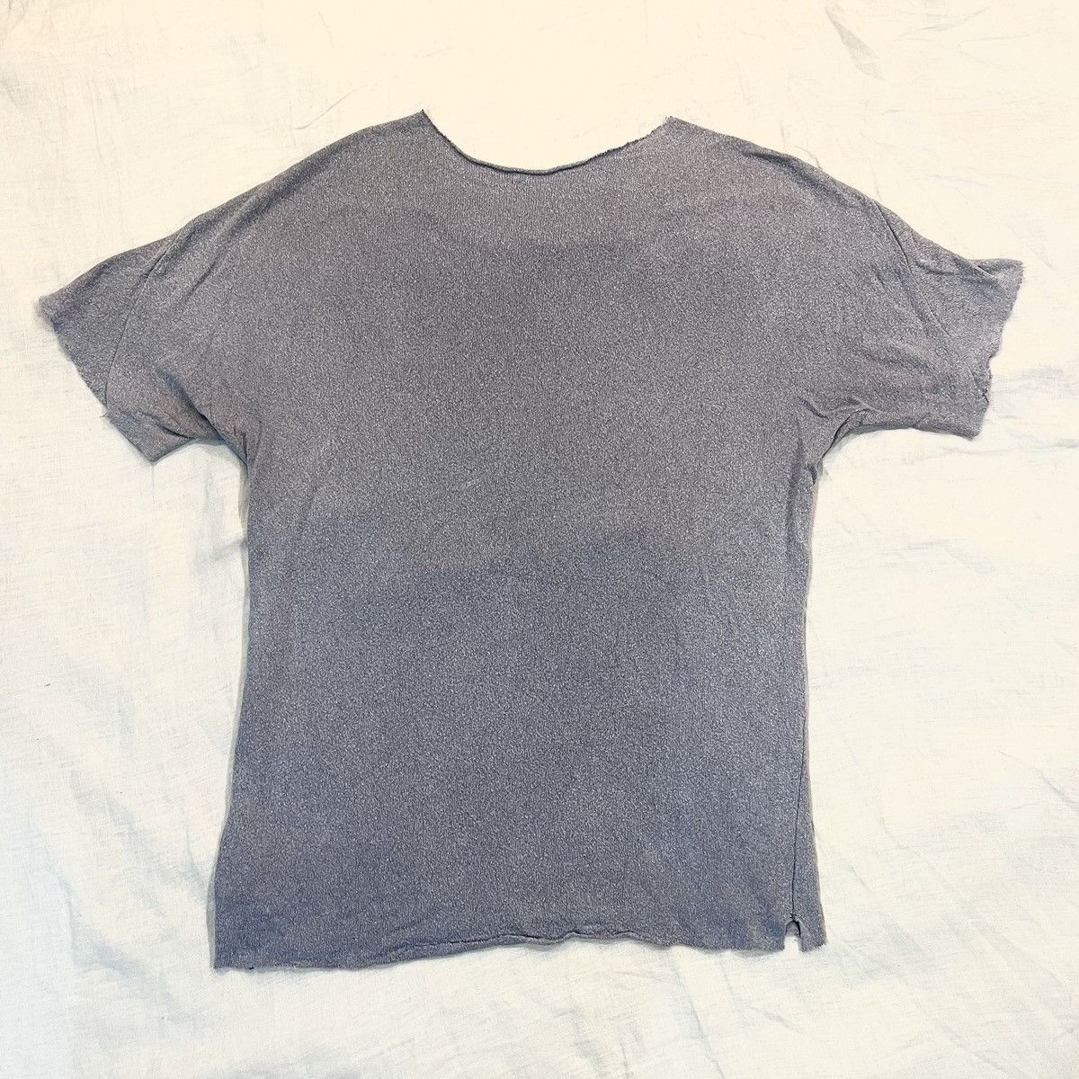 Ma+ MA+ RARE REVERSIBLE COTTON LINEN RAW CUT RAGLAN TSHIRT Size US S / EU 44-46 / 1 - 2 Thumbnail