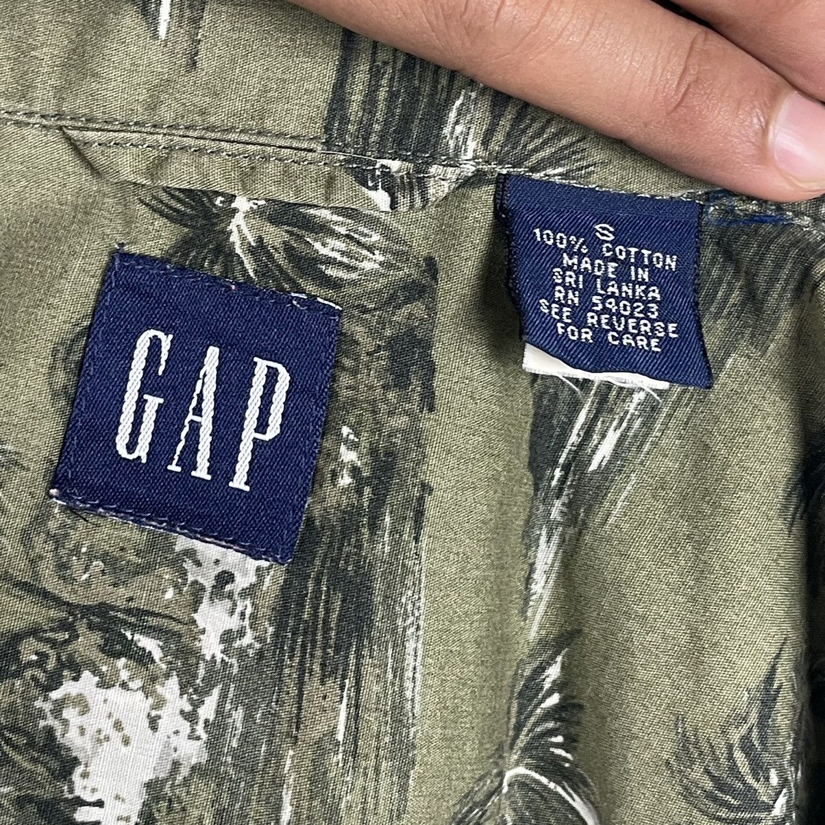 Gap Vintage Gap Hawaiian Shirt Oversized Shirt Size US M / EU 48-50 / 2 - 13 Thumbnail