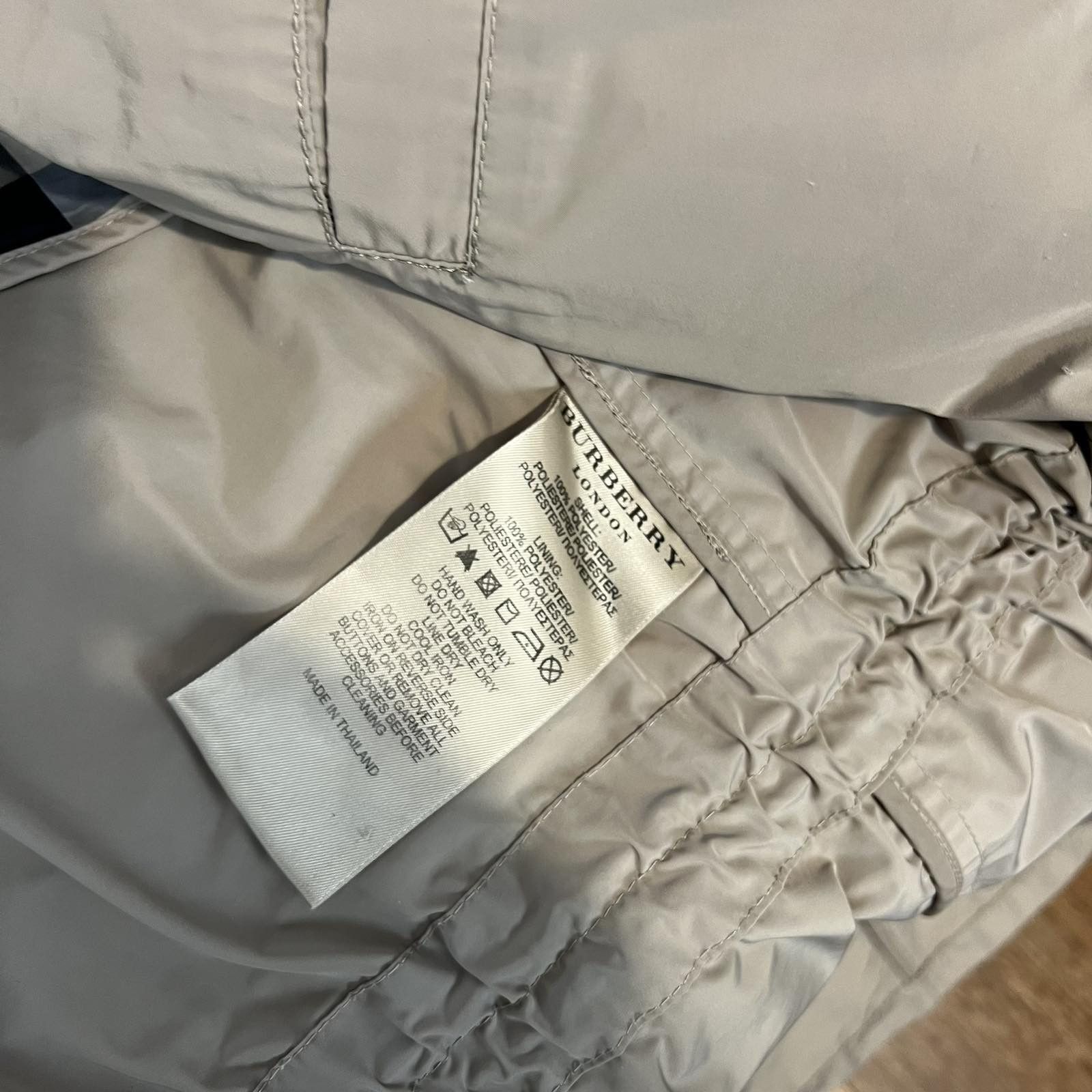 Burberry Burberry Navy Trench Coat Old Money Old Money Sz XXL Size XXL / US 16-18 / IT 52-54 - 10 Thumbnail