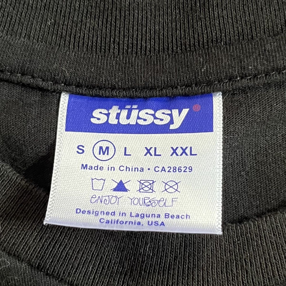 Stussy Vintage Stussy T-Shirt Men’s Size M Black Streetwear Size US M / EU 48-50 / 2 - 9 Thumbnail