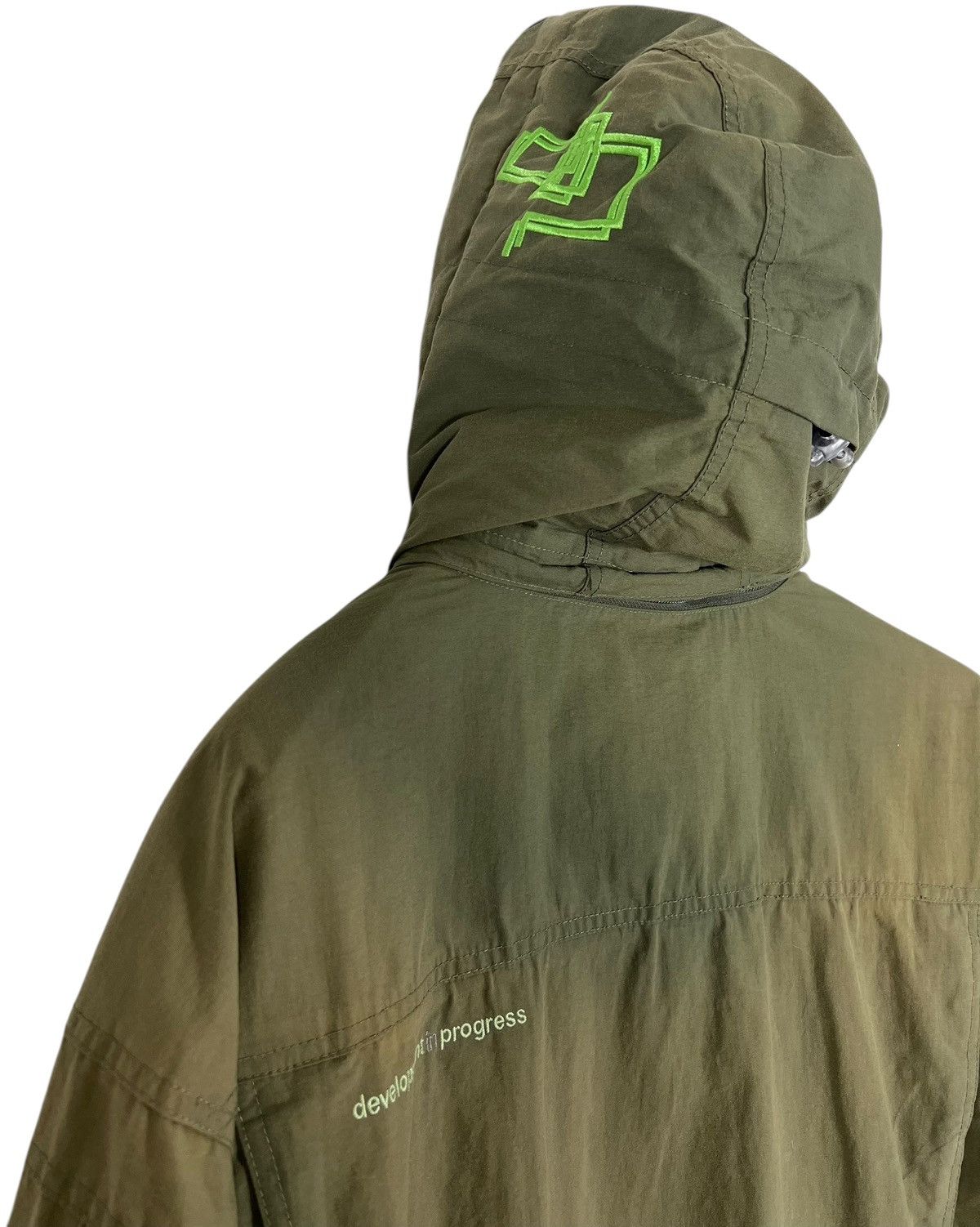Japanese Brand Vintage Distressed DEVELOPMENT IN PROGRESS Jumsuit Size US XL / EU 56 / 4 - 10 Thumbnail