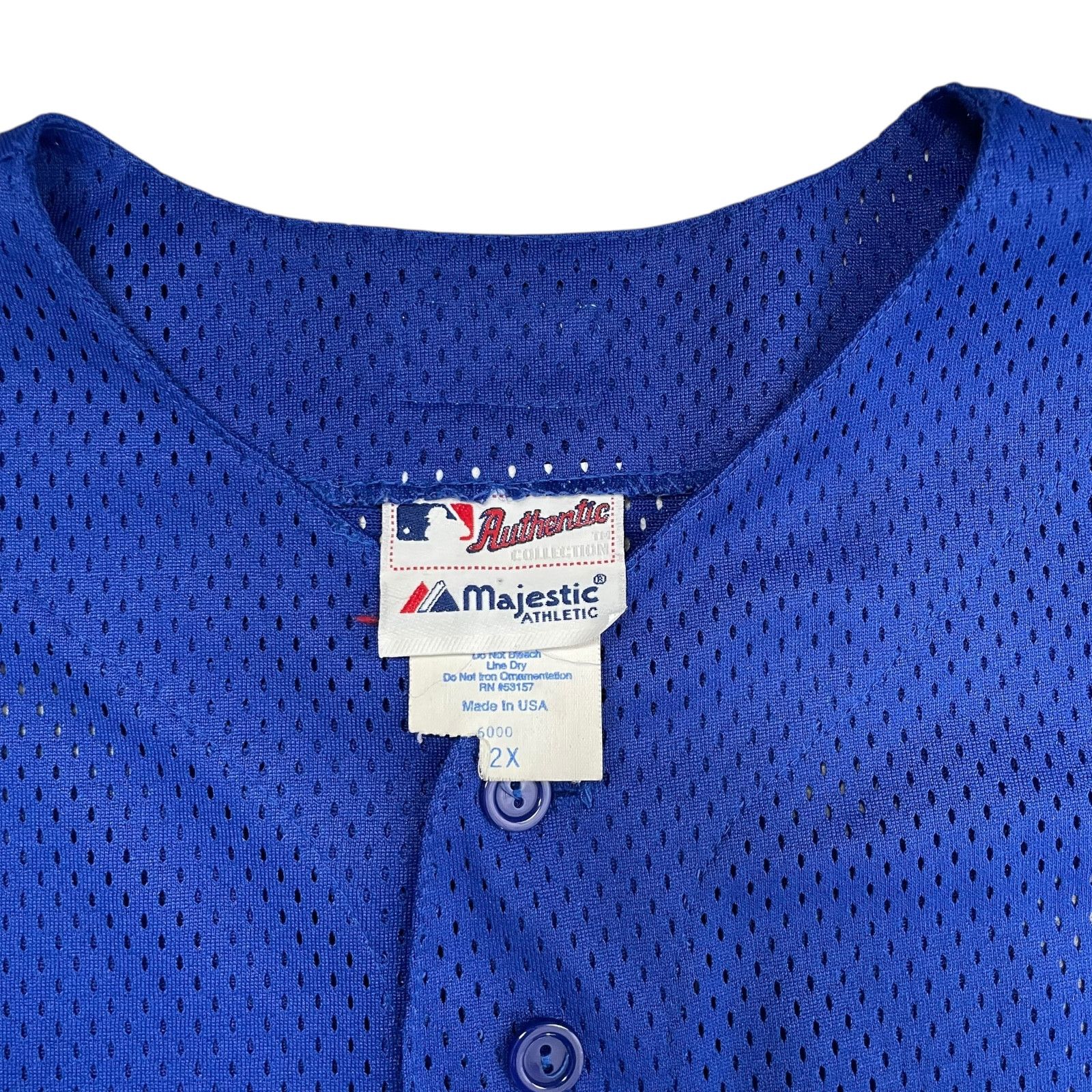 MLB RARE VTG 90s TEXAS RANGERS TOM GOODWIN #3 MAJESTIC JERSEY Size US XXL / EU 58 / 5 - 6 Thumbnail