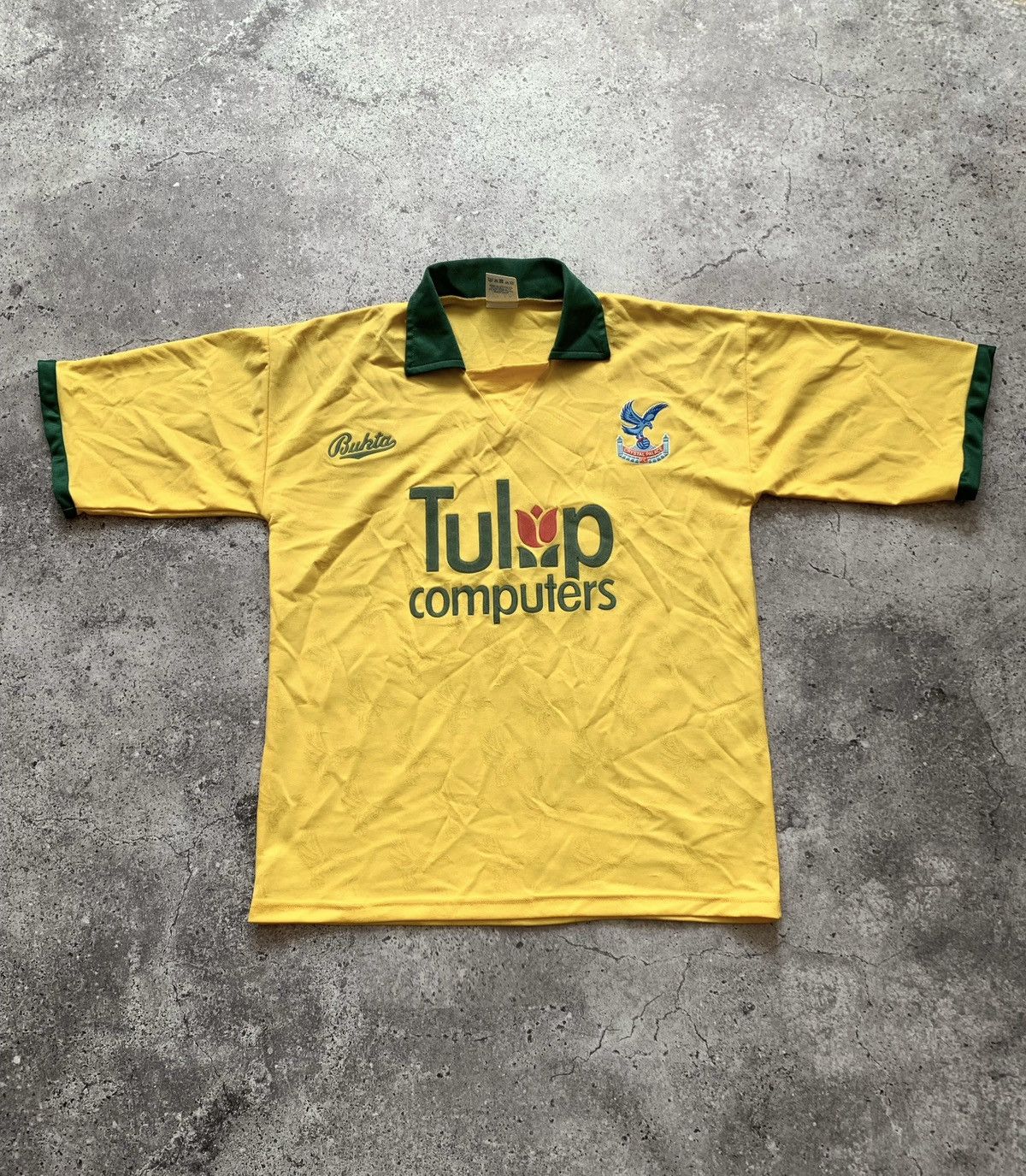 Other 🔥BUKTA CRYSTAL PALACE 1991/92 AWAY SOCCER JERSEY SHIRT Size US M / EU 48-50 / 2 - 2 Thumbnail