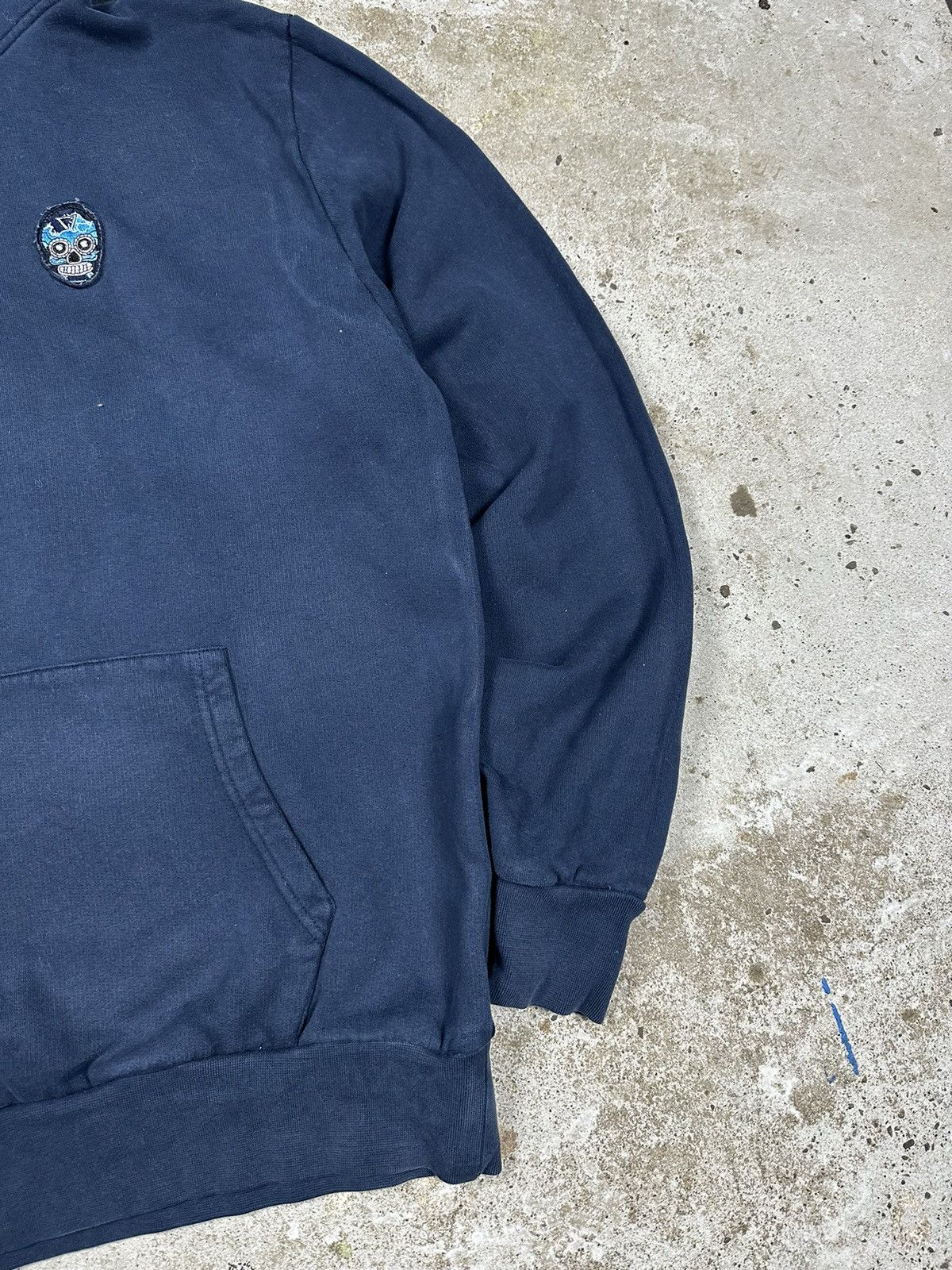 Suspicious Antwerp Suspicious Antwerp Navy Skull Logo Hoodie Sweatshirt Size US L / EU 52-54 / 3 - 3 Thumbnail