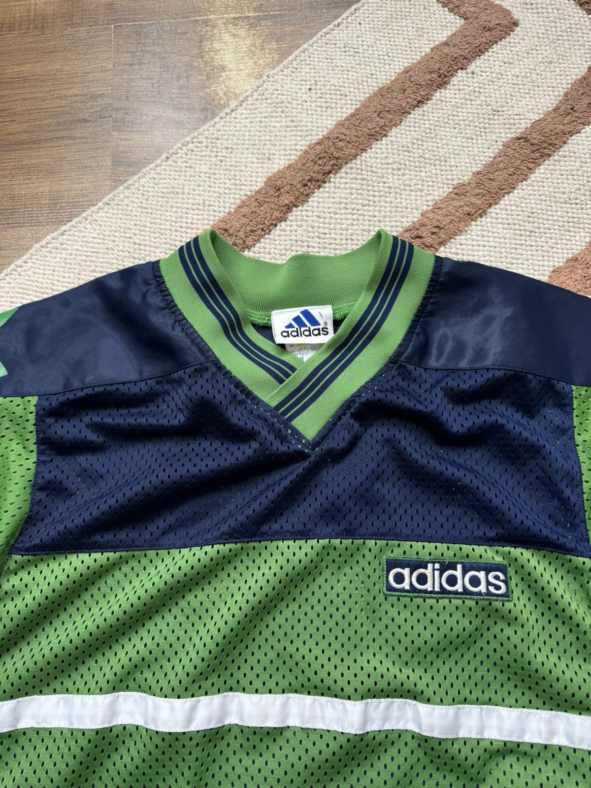 Adidas 1990s ADIDAS VINTAGE JERSEY MESH BOXY FIT TEE Size US S / EU 44-46 / 1 - 5 Thumbnail