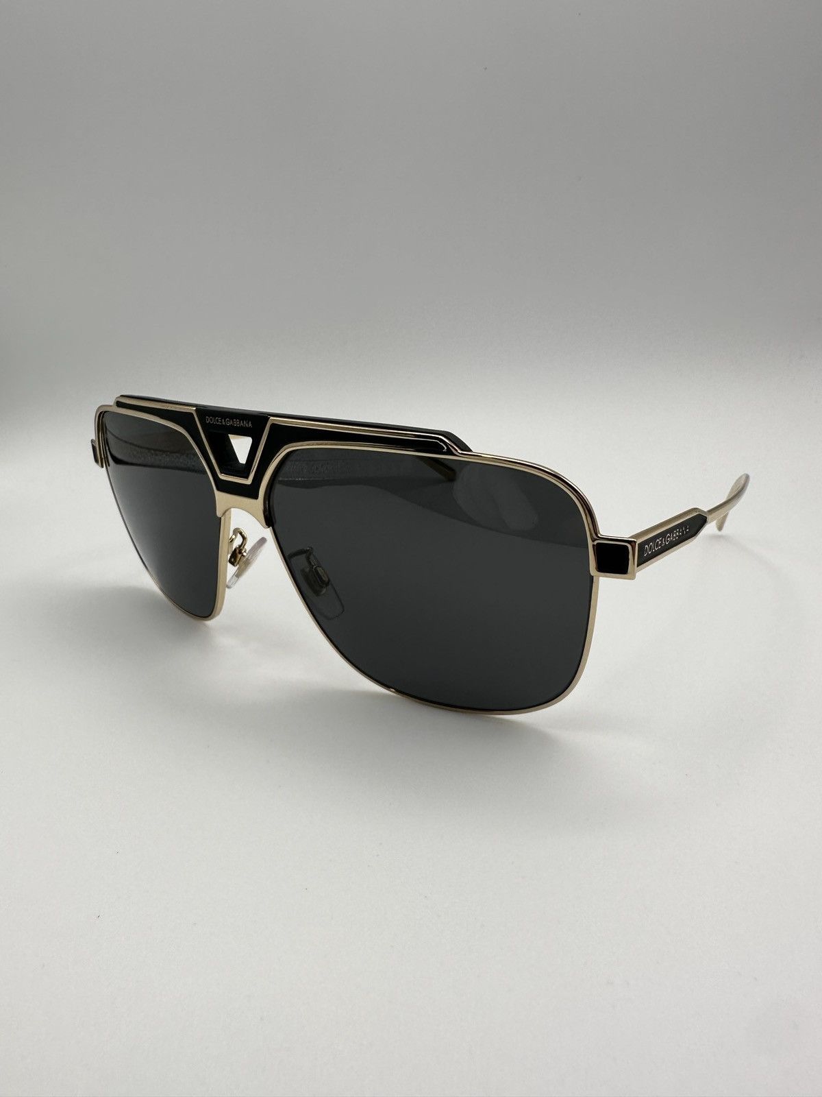 Dolce & Gabbana Dolce & Gabbana Gold Aviator Sunglasses Size ONE SIZE - 6 Thumbnail