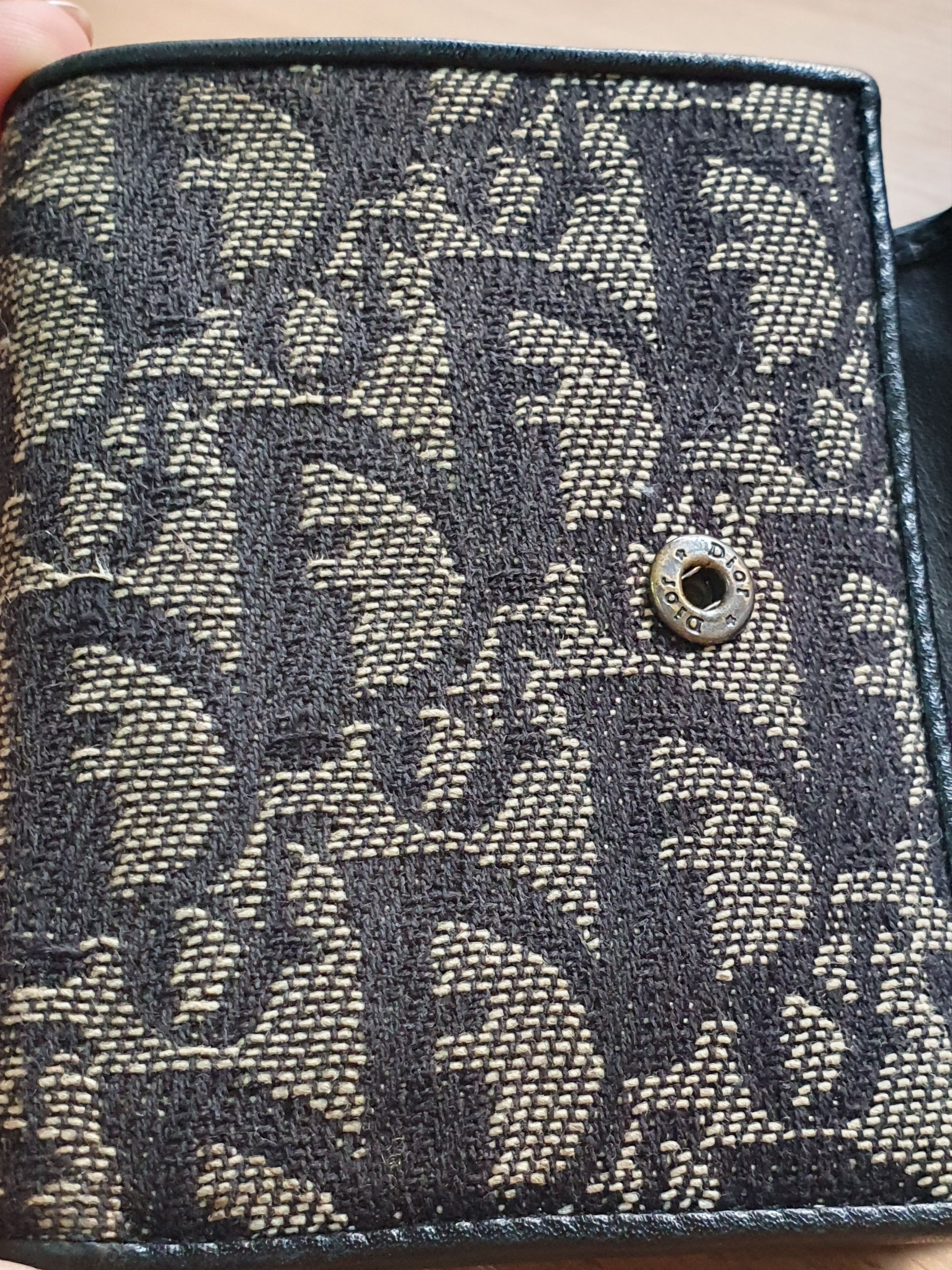 Christian Dior Monsieur × Dior × Vintage Christian Dior Oblique Monogram Wallet Vintage Rare Size ONE SIZE - 22 Thumbnail