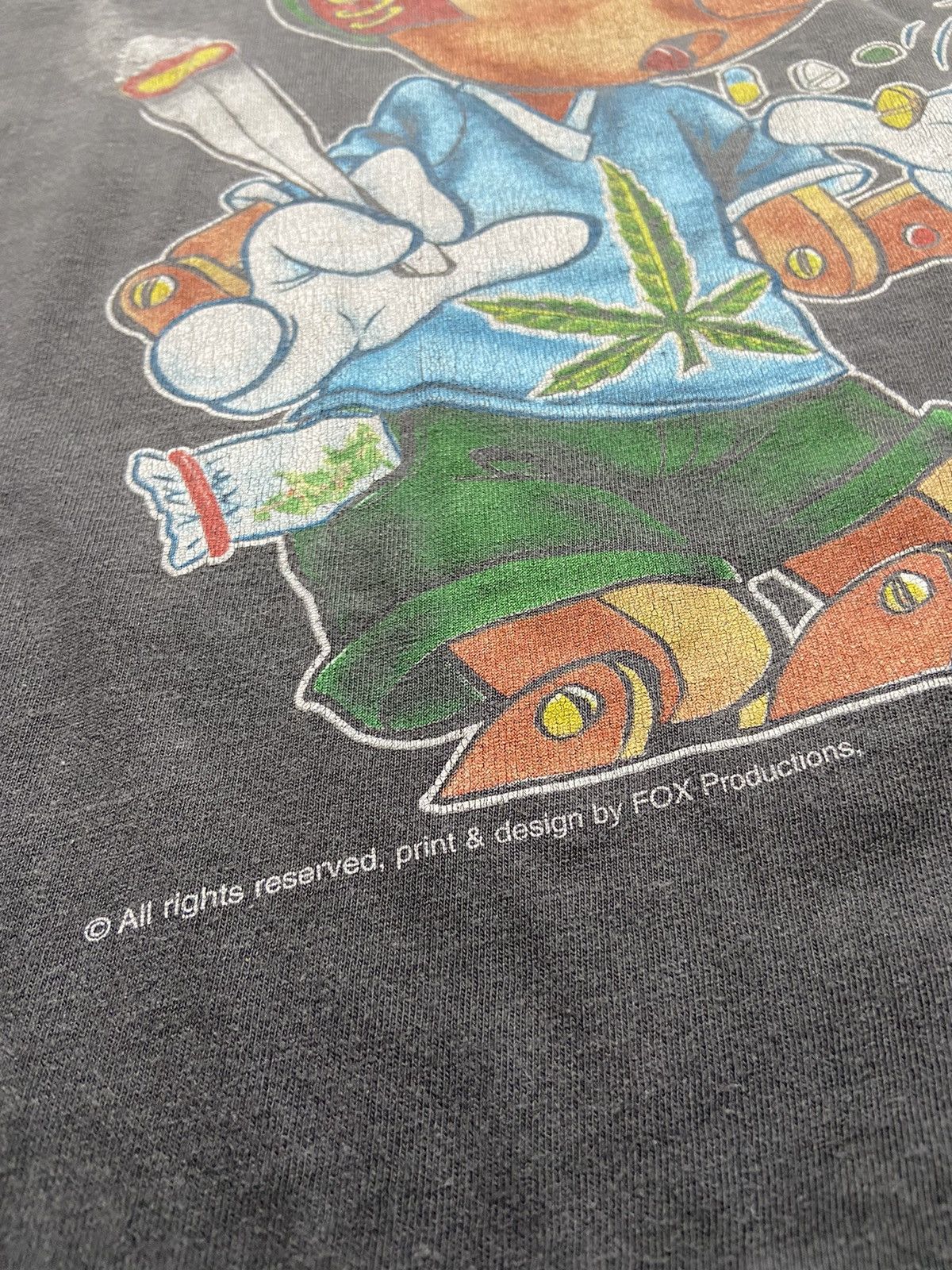 Other Vintage 90s Pinokkio 'I Don't Do Drugs Honest' T-Shirt Size US XL / EU 56 / 4 - 5 Thumbnail